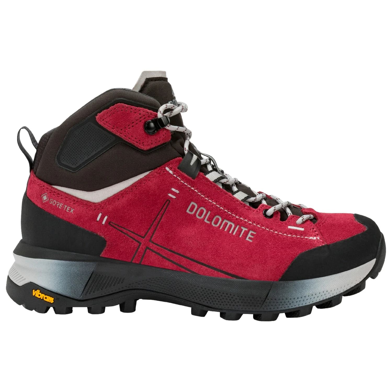 Дамски туристически обувки Dolomite Women's Shoe Vernale Hike Mid GTX Walking boots - Burgundy Red