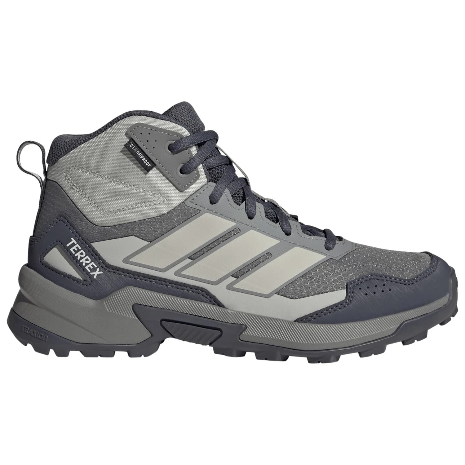 Дамски туристически обувки adidas Terrex Women's Eastrail 3 Mid Clima Walking boots - Grey Three / Grey One / Aurora Onix