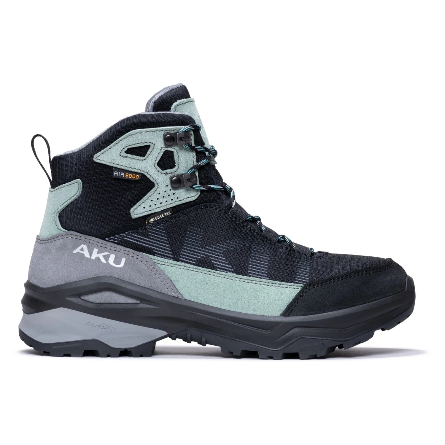 Дамски туристически обувки AKU Women's Adapta Light GTX Walking boots - Black / Sage Green