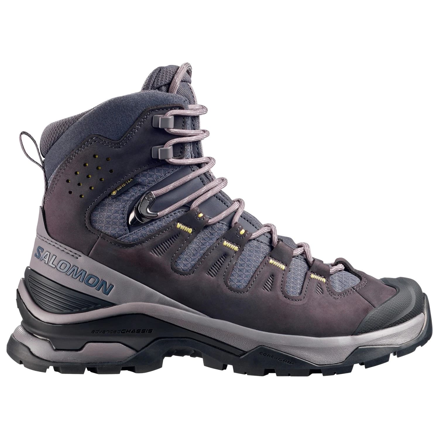 Дамски туристически обувки Salomon Women's Quest 5 GORE-TEX Walking boots - Nine Iron / Excalibur / Endive