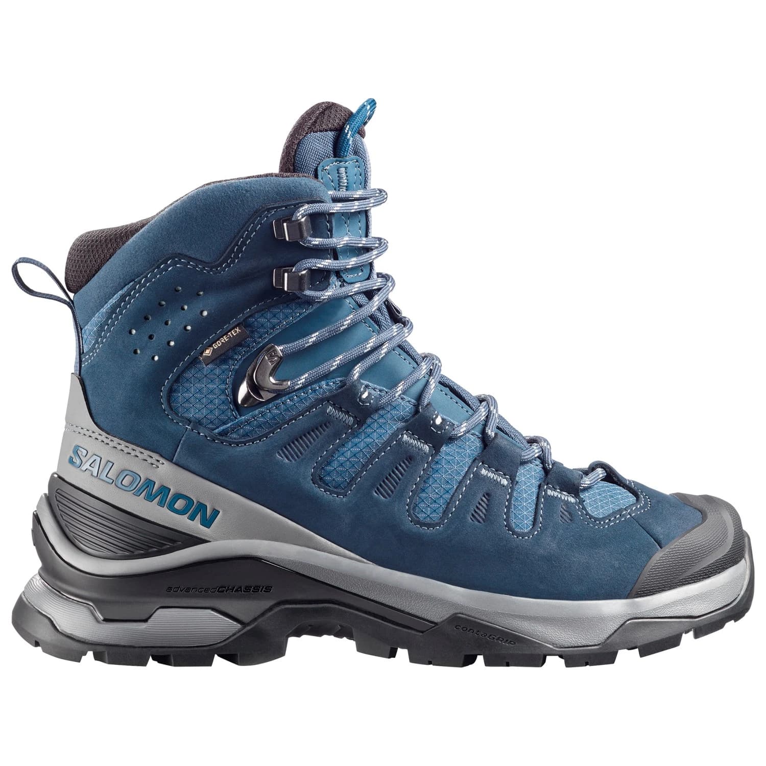 Дамски туристически обувки Salomon Women's Quest 5 GORE-TEX Walking boots - Spellbound / Grisaille / Black