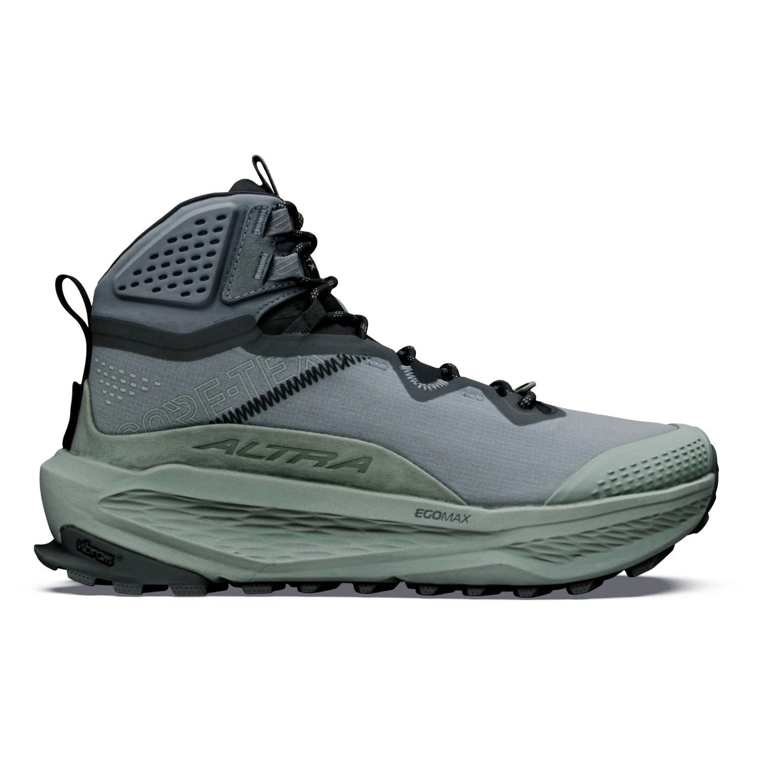 Дамски туристически обувки Altra Women's Olympus 7 Mid GTX Walking boots - Castlerock / Black / Agave Green