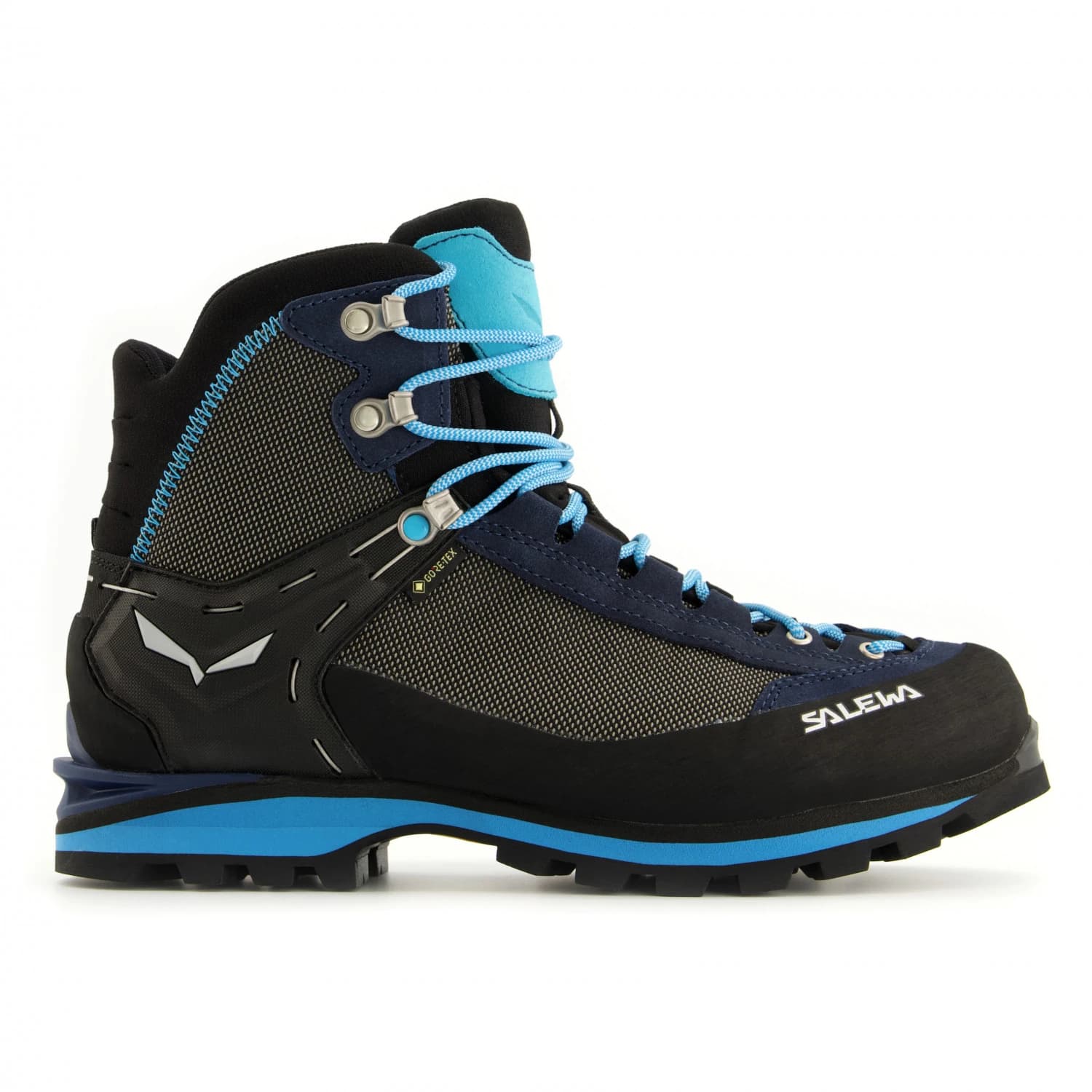 Дамски алпийски обувки Salewa Women's Crow GTX Mountaineering boots - Premium Navy / Ethernal Blue