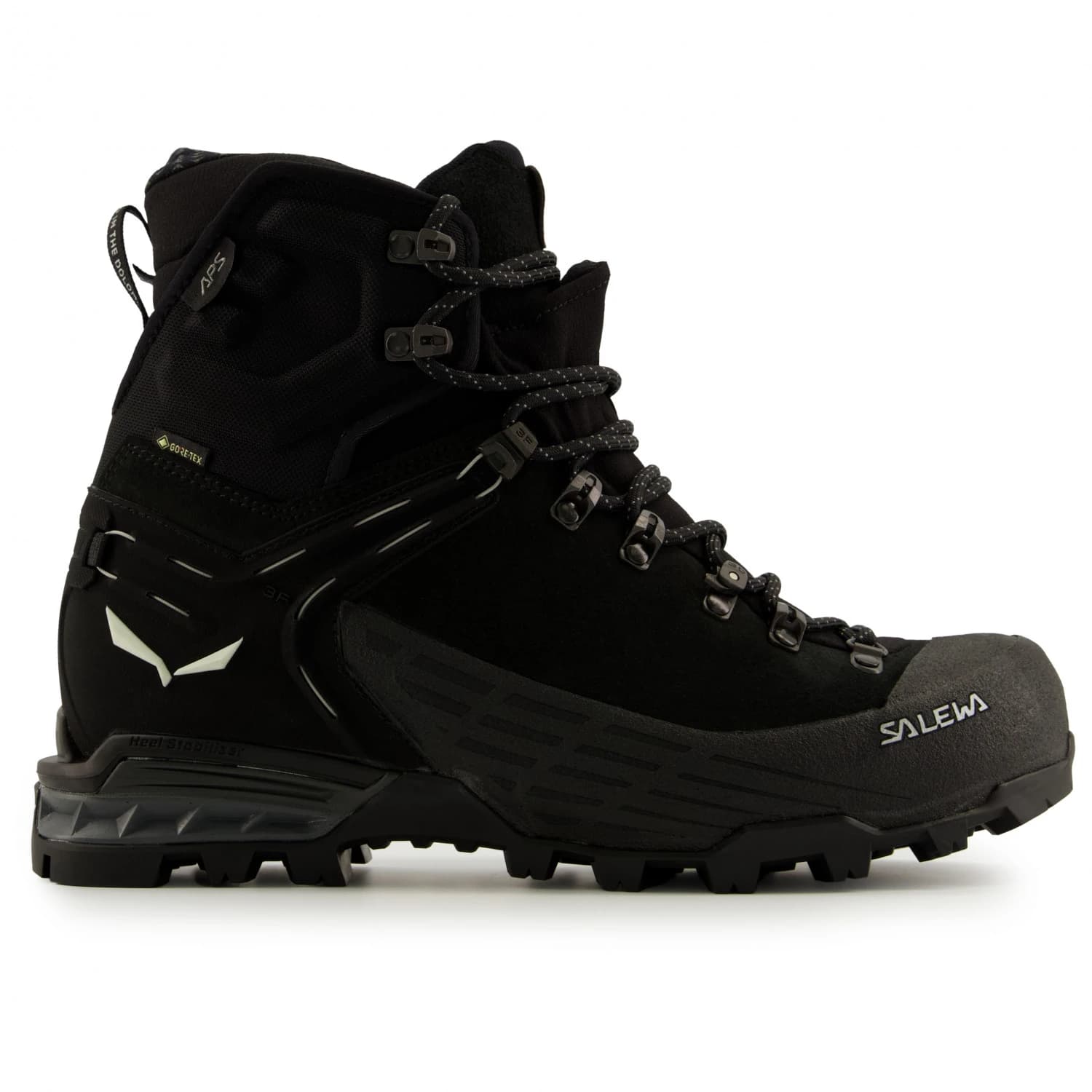 Дамски алпийски обувки Salewa Women's Ortles Ascent Mid GTX Mountaineering boots - Black / Black