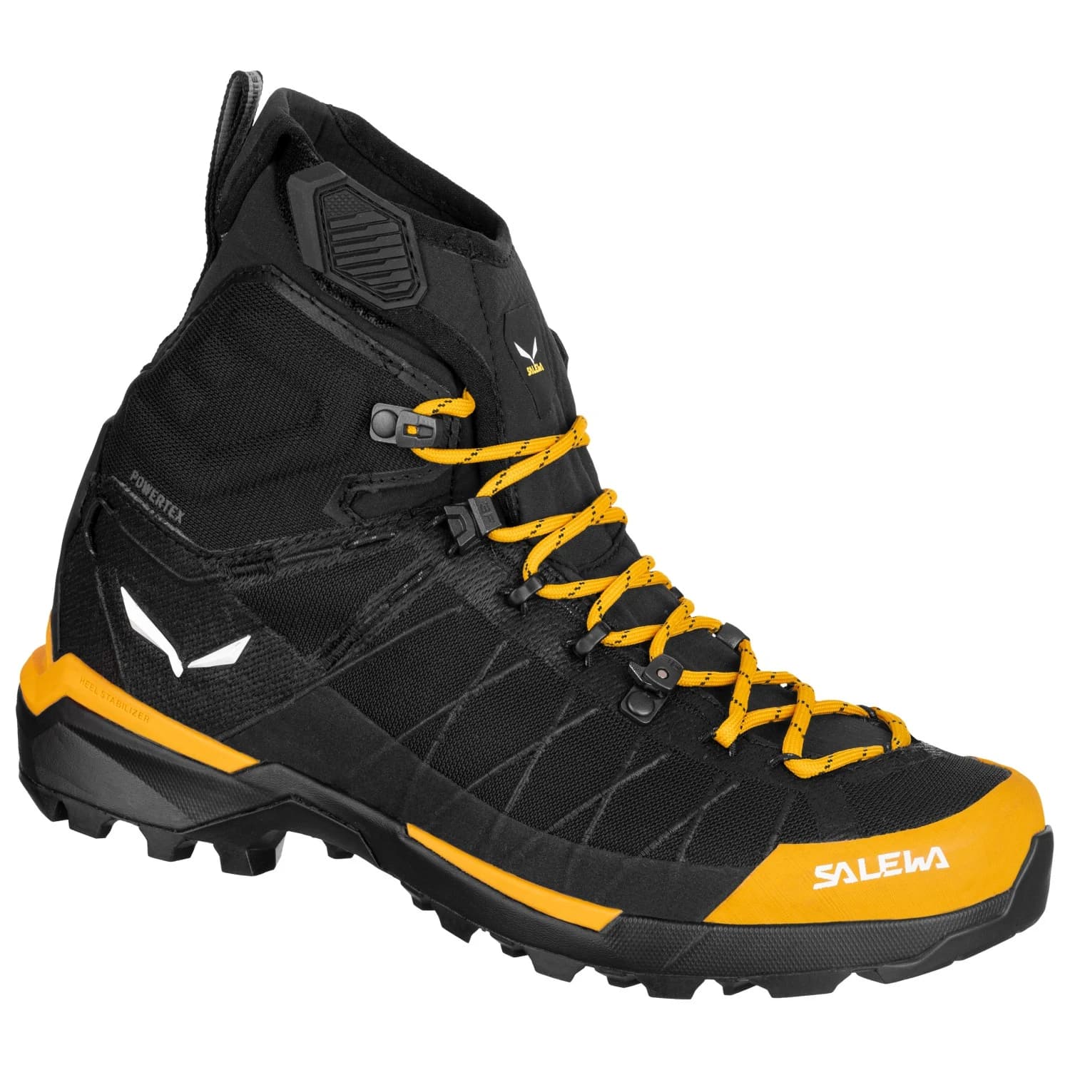 Дамски алпийски обувки Salewa Women's Ortles Light Mid Powertex Mountaineering boots - Gold / Black