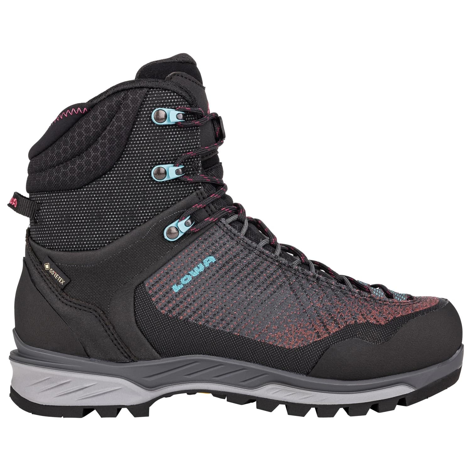 Дамски алпийски обувки Lowa Women's Mangart GTX Mid Mountaineering boots - Anthracite / Arctic