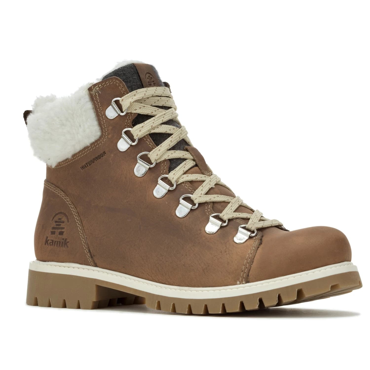 Дамски зимни ботуши Kamik Women's Rogue Hike 3 Winter boots - Light Brown