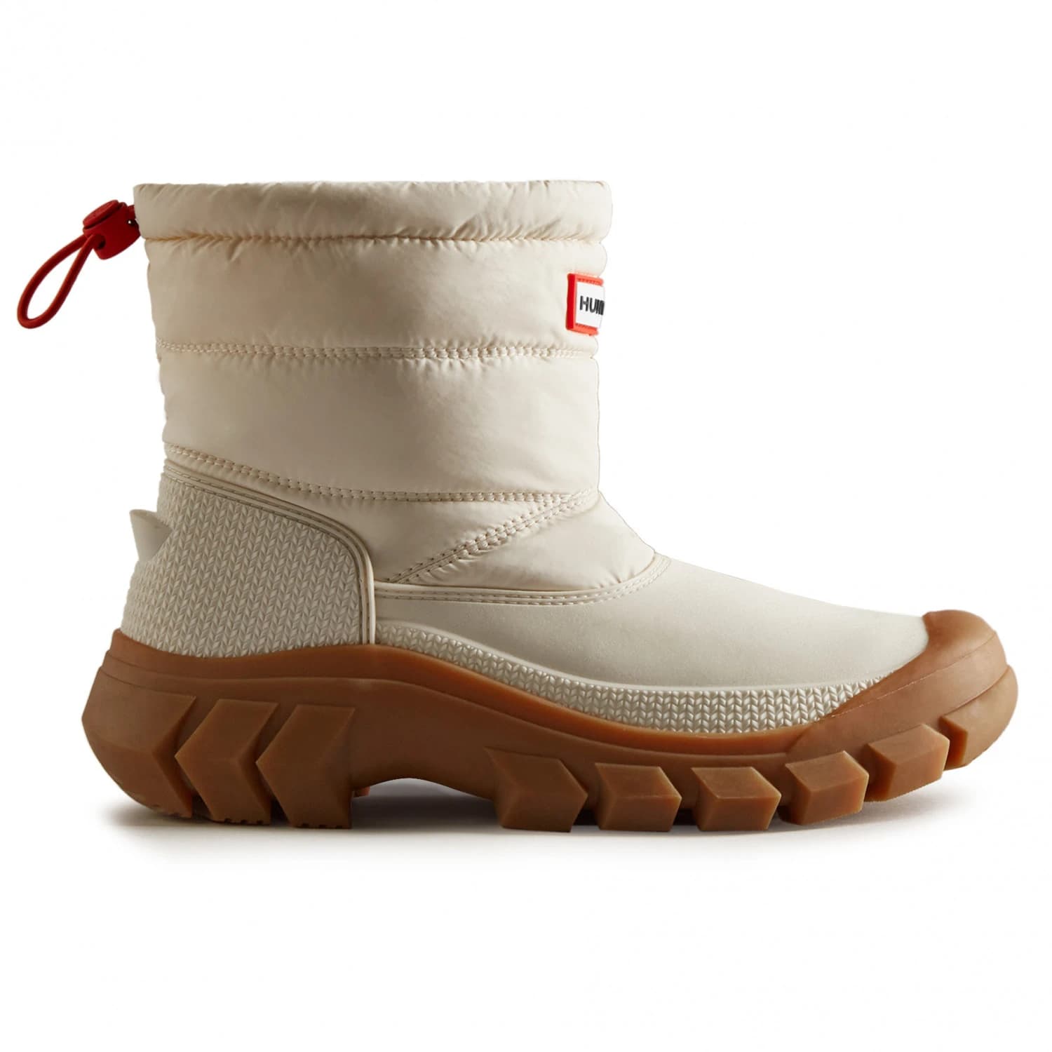 Дамски зимни ботуши Hunter boots Women's Intrepid Short Snow Boot Winter boots - White Willow / Gum