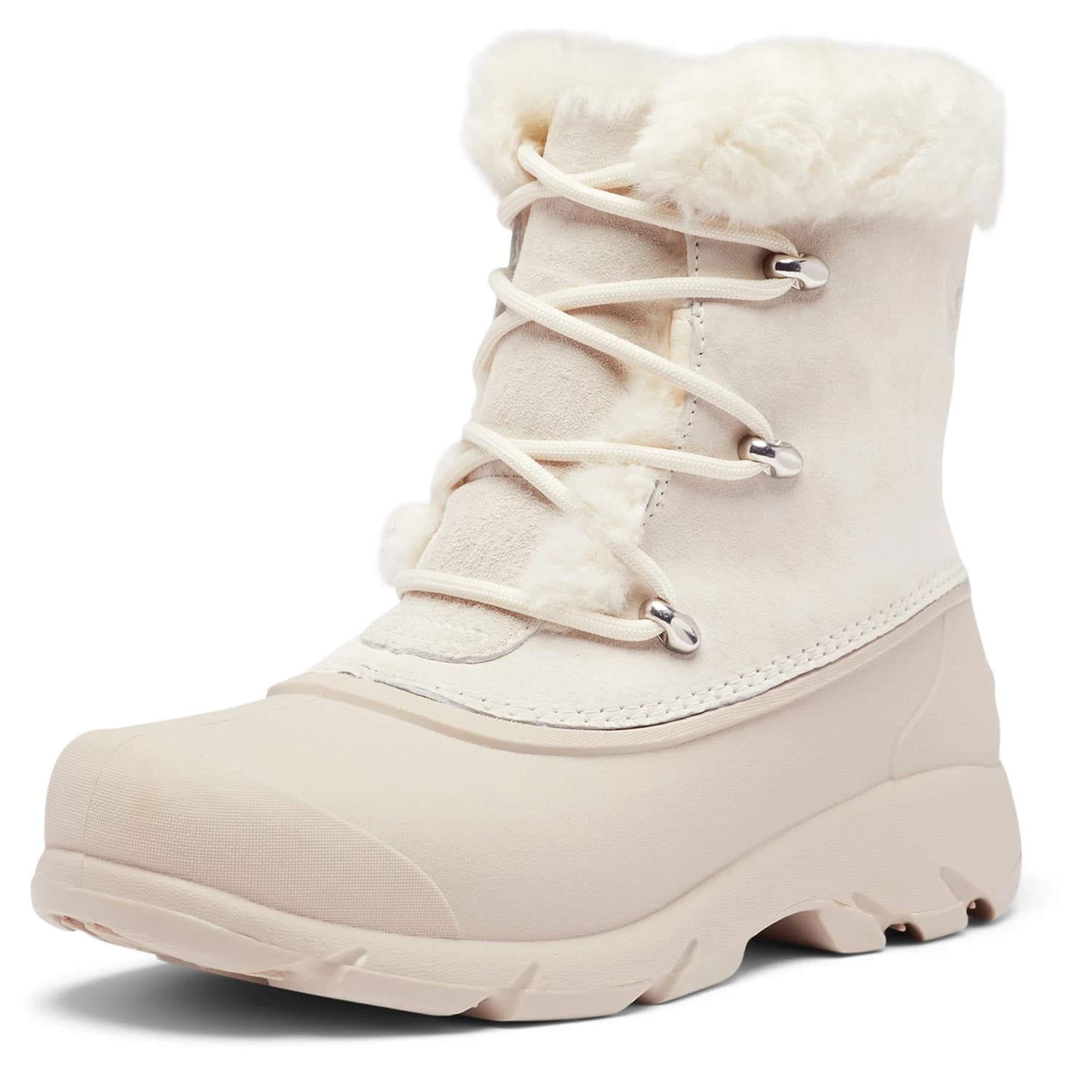 Дамски зимни ботуши Sorel Women's Snow Angel Winter boots - Chalk / Light Clay