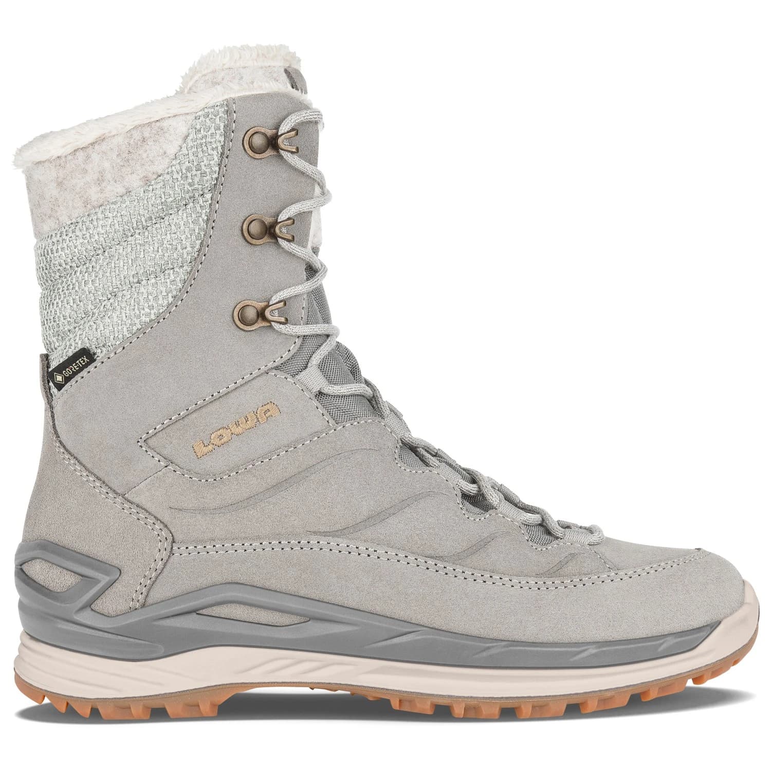 Зимни ботуши Lowa Women's Calceta Evo GTX Winter boots - Grey / Ocher