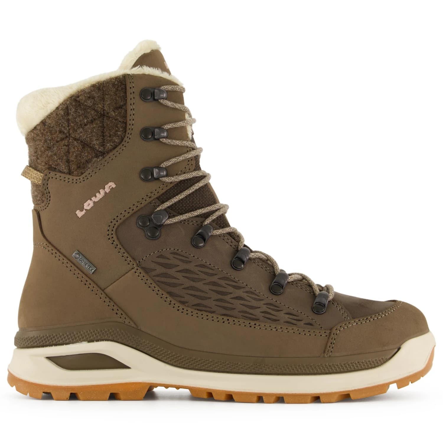 Дамски зимни ботуши Lowa Women's Renegade Evo Ice GTX Winter boots - Stein / Champagner
