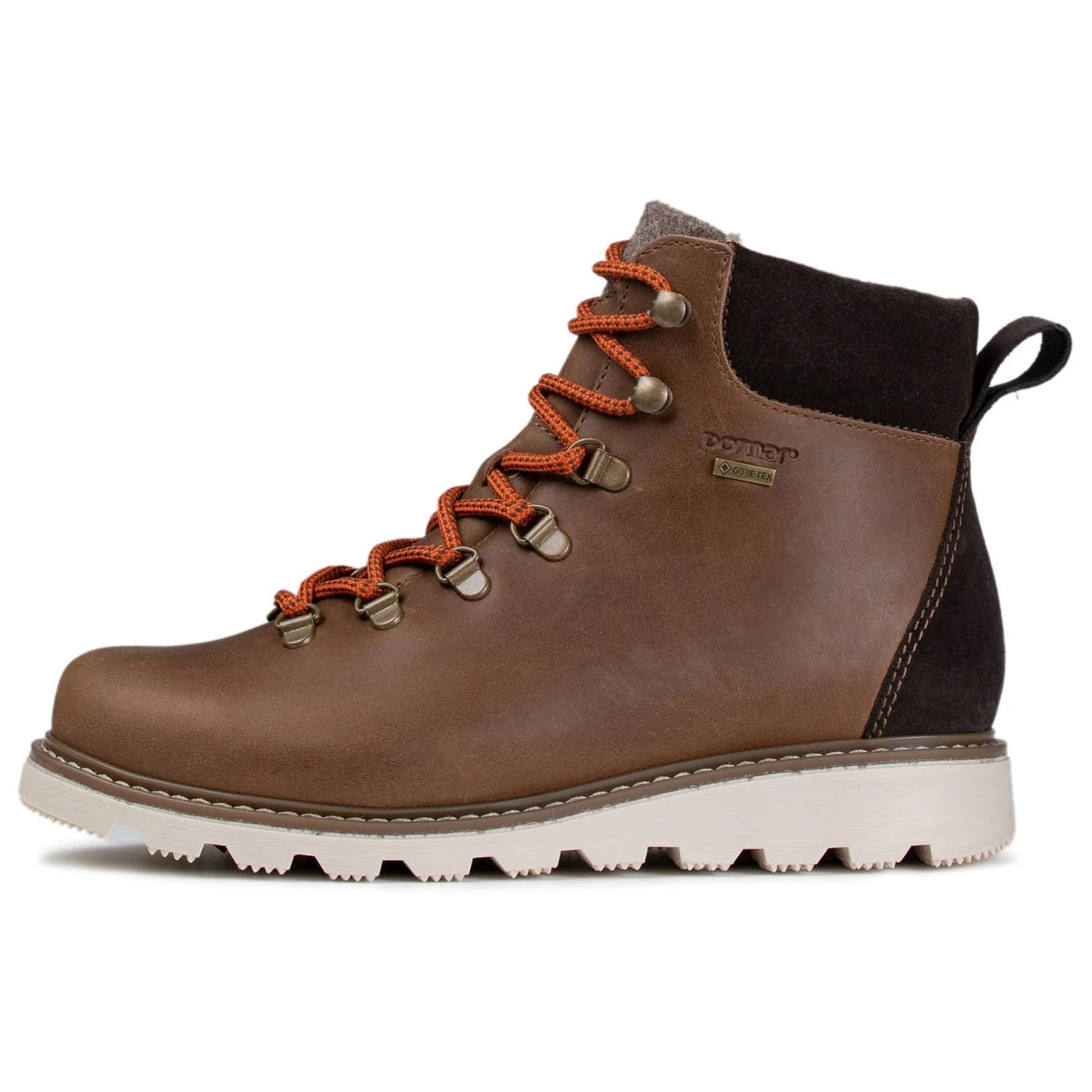 Зимни ботуши Pomar Women's Oras GTX Ankle Boot Winter boots - Oak Terra Pull-Up / Brown Suede