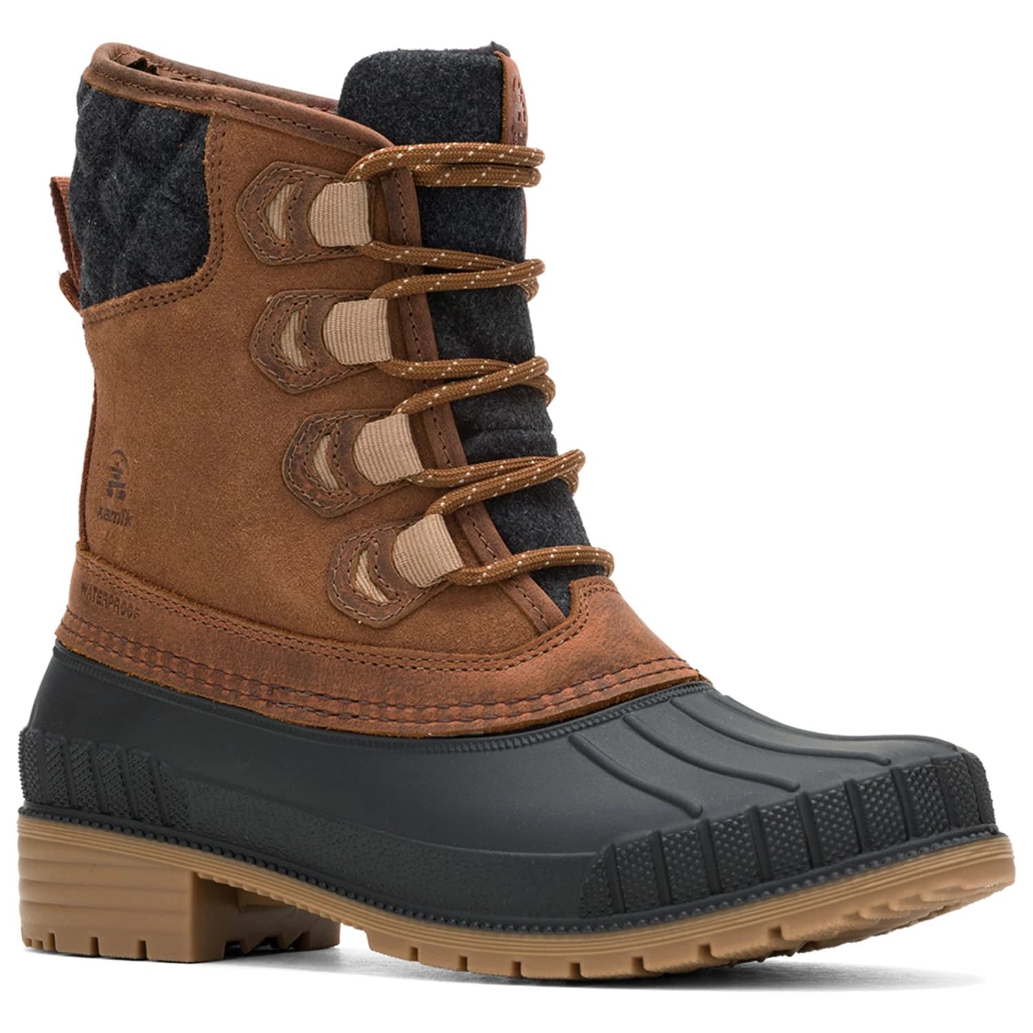 Дамски зимни ботуши Kamik Women's Sienna Mids Winter boots - Cognac