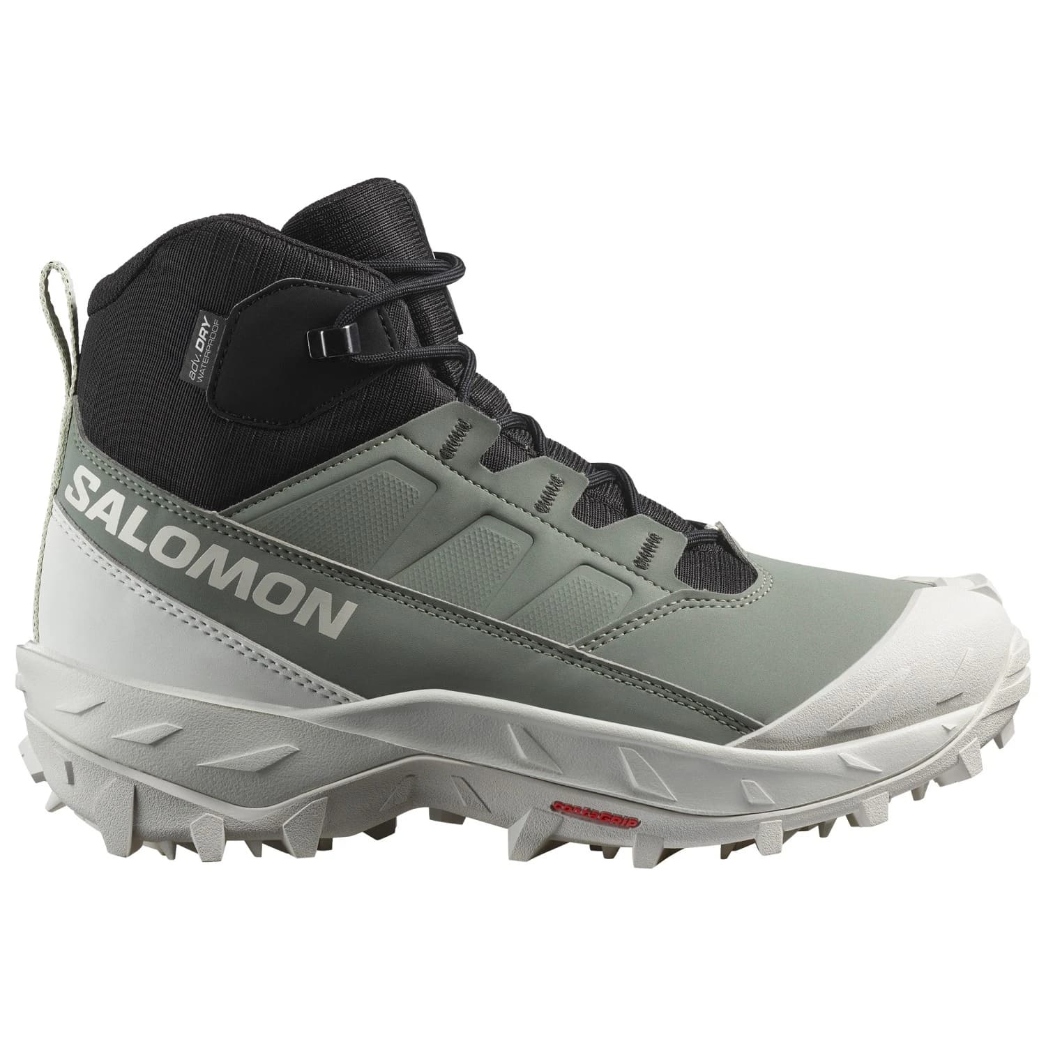 Дамски зимни ботуши Salomon Women's Crosstrak Waterproof Winter boots - Agave Green / Black / Canary Green