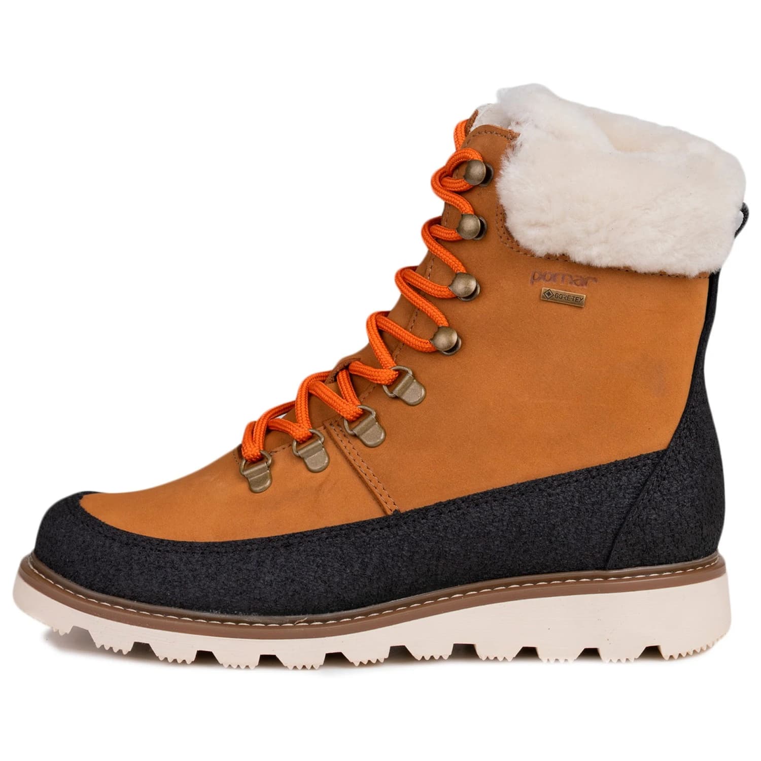 Дамски зимни ботуши Pomar Women's Päivi GTX Ankle Boot Winter boots - Tan Nubuck