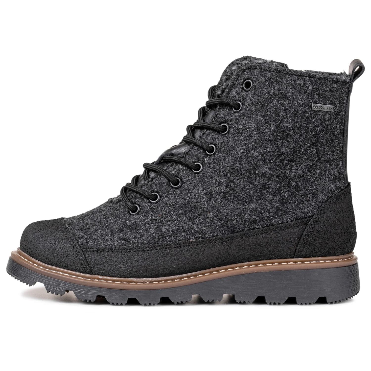 Дамски зимни ботуши Pomar Women's Perho GTX Ankle Boot Winter boots - Granit Felt / Pu-Suede