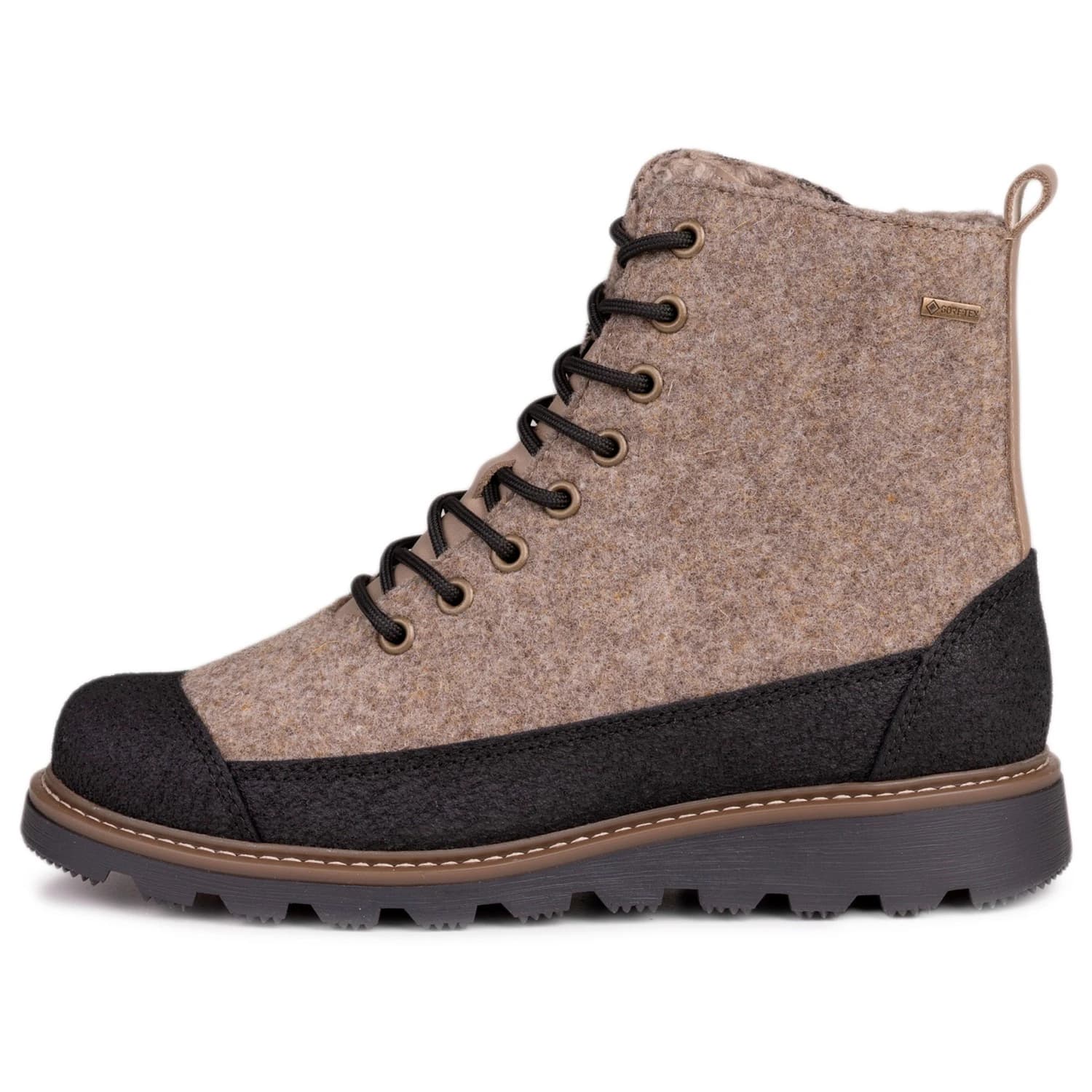 Дамски зимни ботуши Pomar Women's Perho GTX Ankle Boot Winter boots - Sand Felt / Pu-Suede
