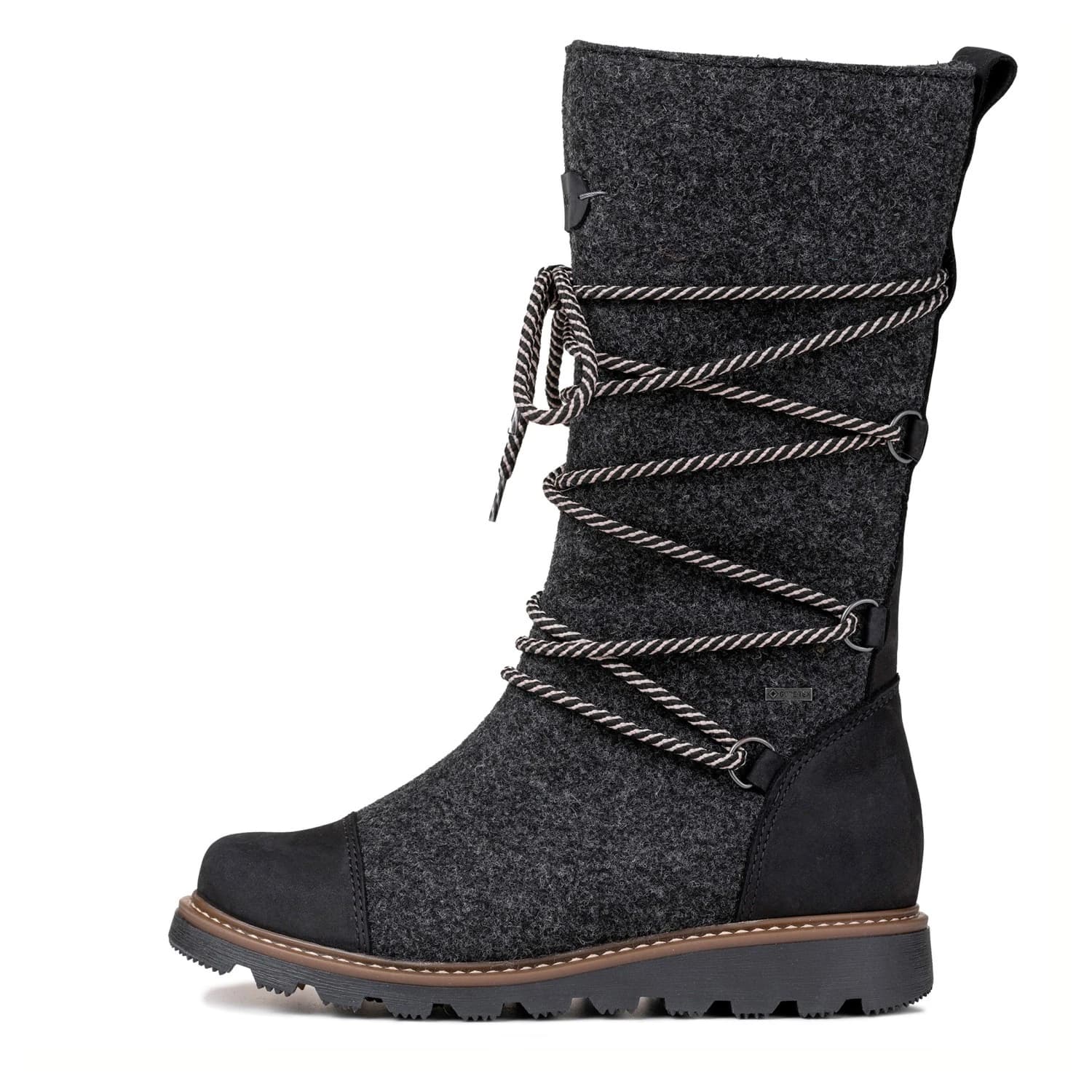 Зимни ботуши Pomar Women's Ruka GTX Boot Winter boots - Granit Felt / Black Waxy