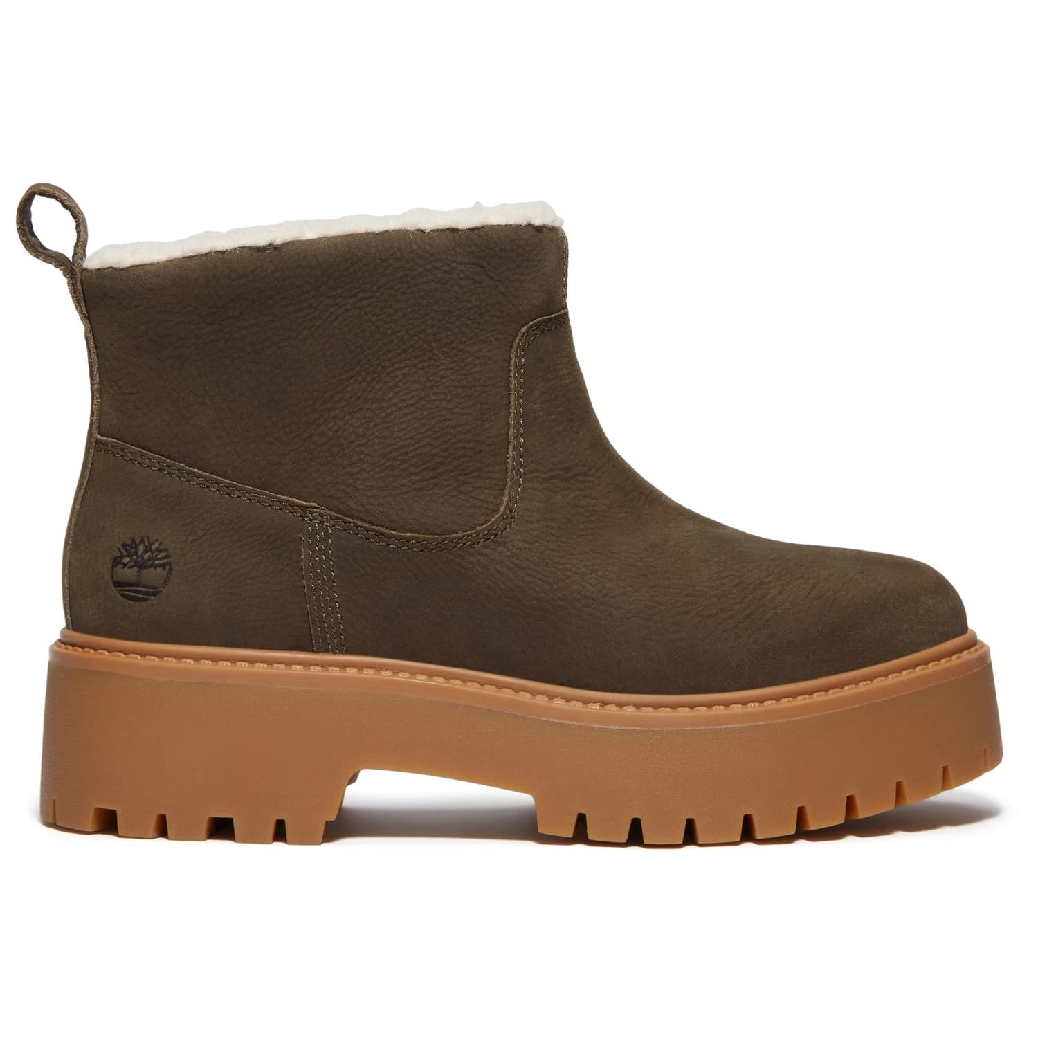 Дамски зимни ботуши Timberland Women's Stone Street Mid Warm Lined Boot Winter boots - Dark Brown Full Grain