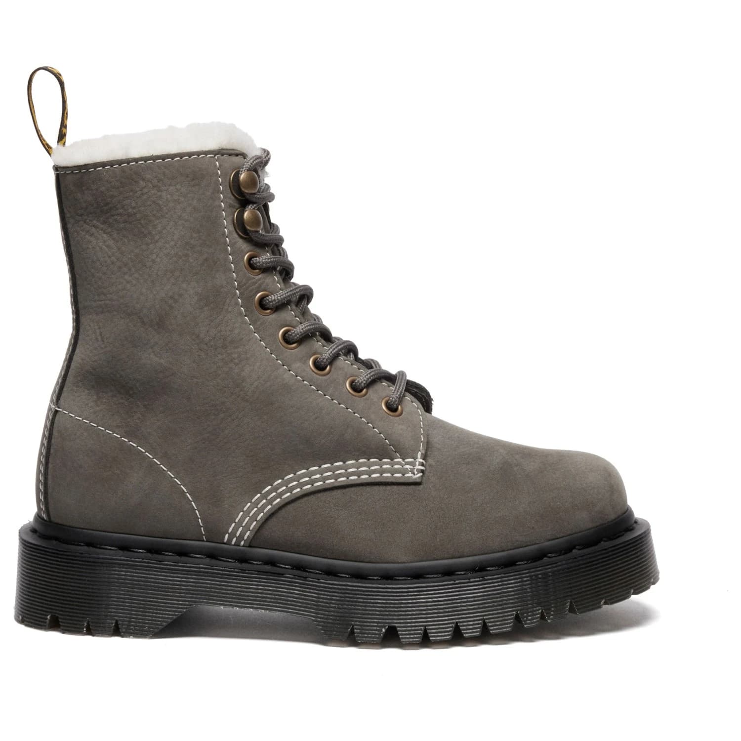 Дамски зимни ботуши Dr. martens Women's 1460 Pascal Bex FL Winter boots - Gunmetal Milled Nubuck Wp