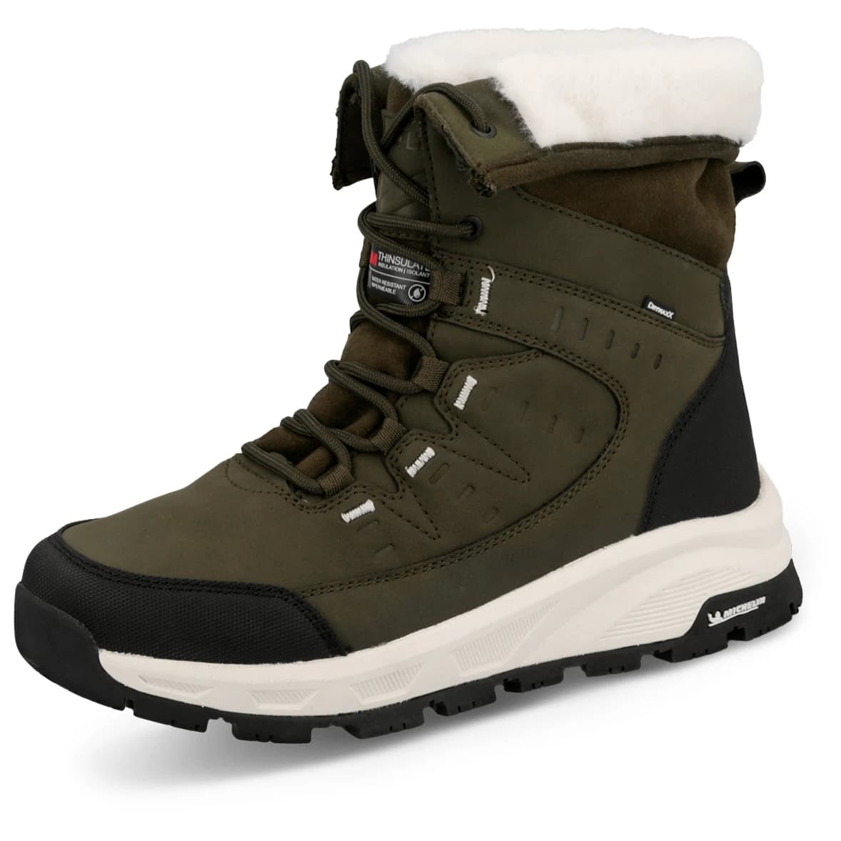 Дамски зимни ботуши Halti Women's Fjalla 2 DX IC Winter boots - Duffel Bag Green