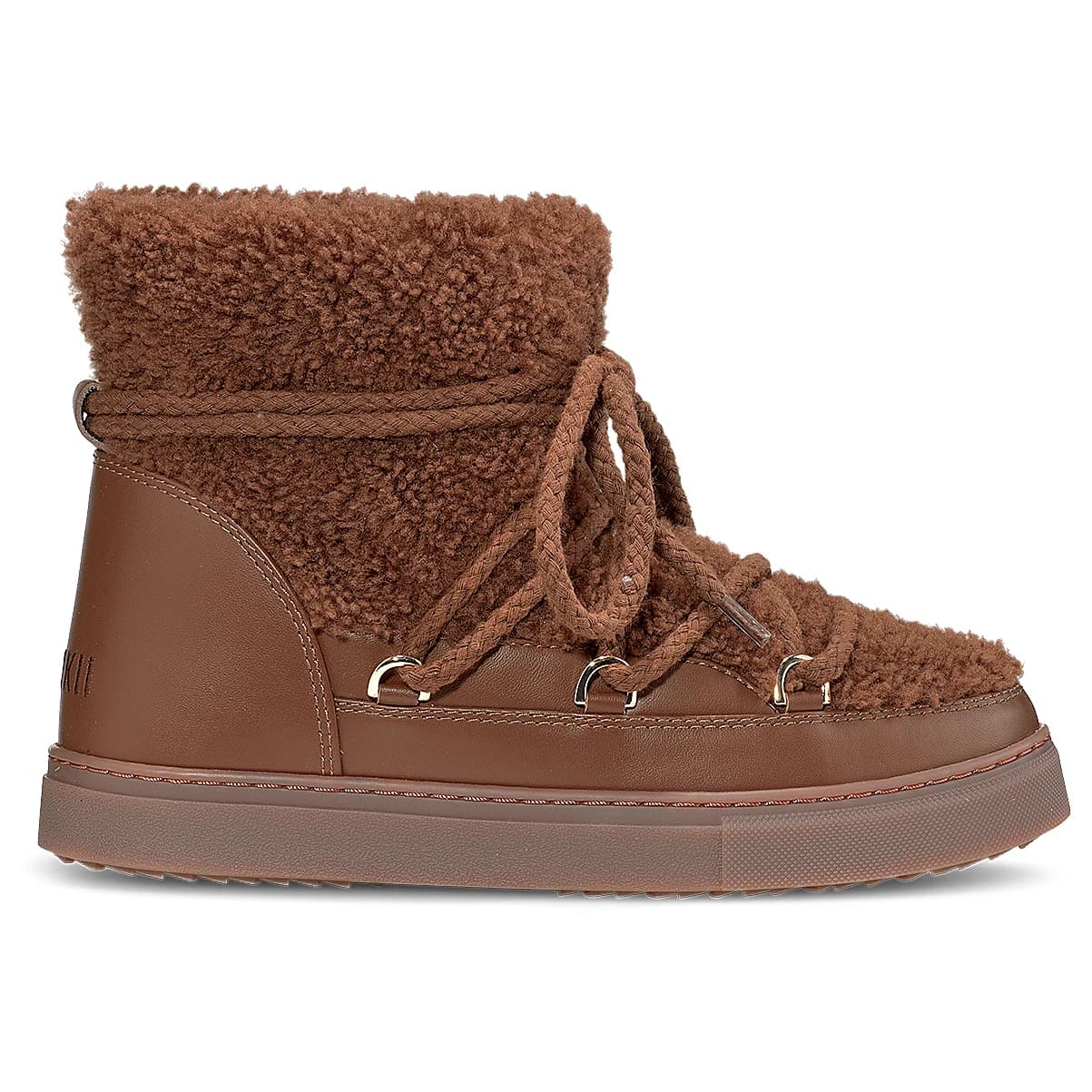 Дамски зимни ботуши Inuikii Women's Curly Winter boots - Brown