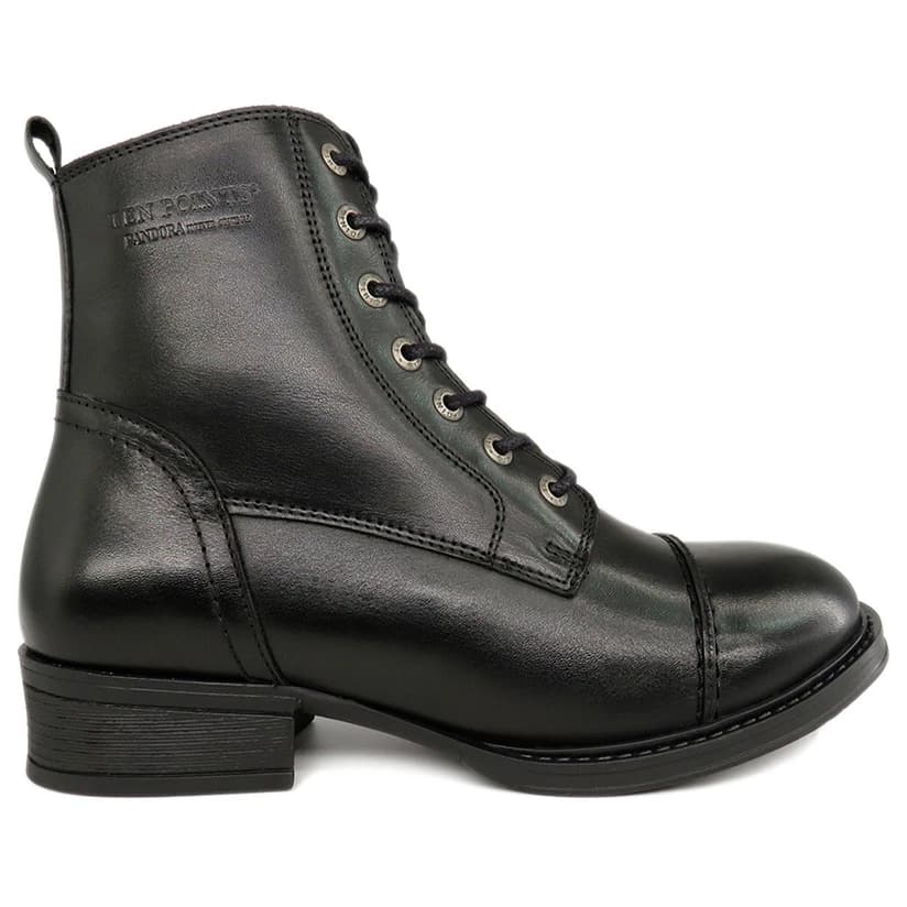 Зимни ботуши Ten Points Pandora Lace & Zip Boots Casual boots - Black