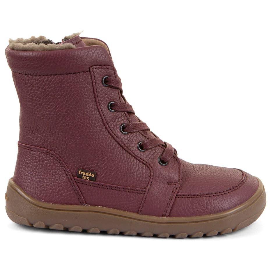 Зимни ботуши Froddo Women's Barefoot Up Tex Core Winter boots - Bordeaux