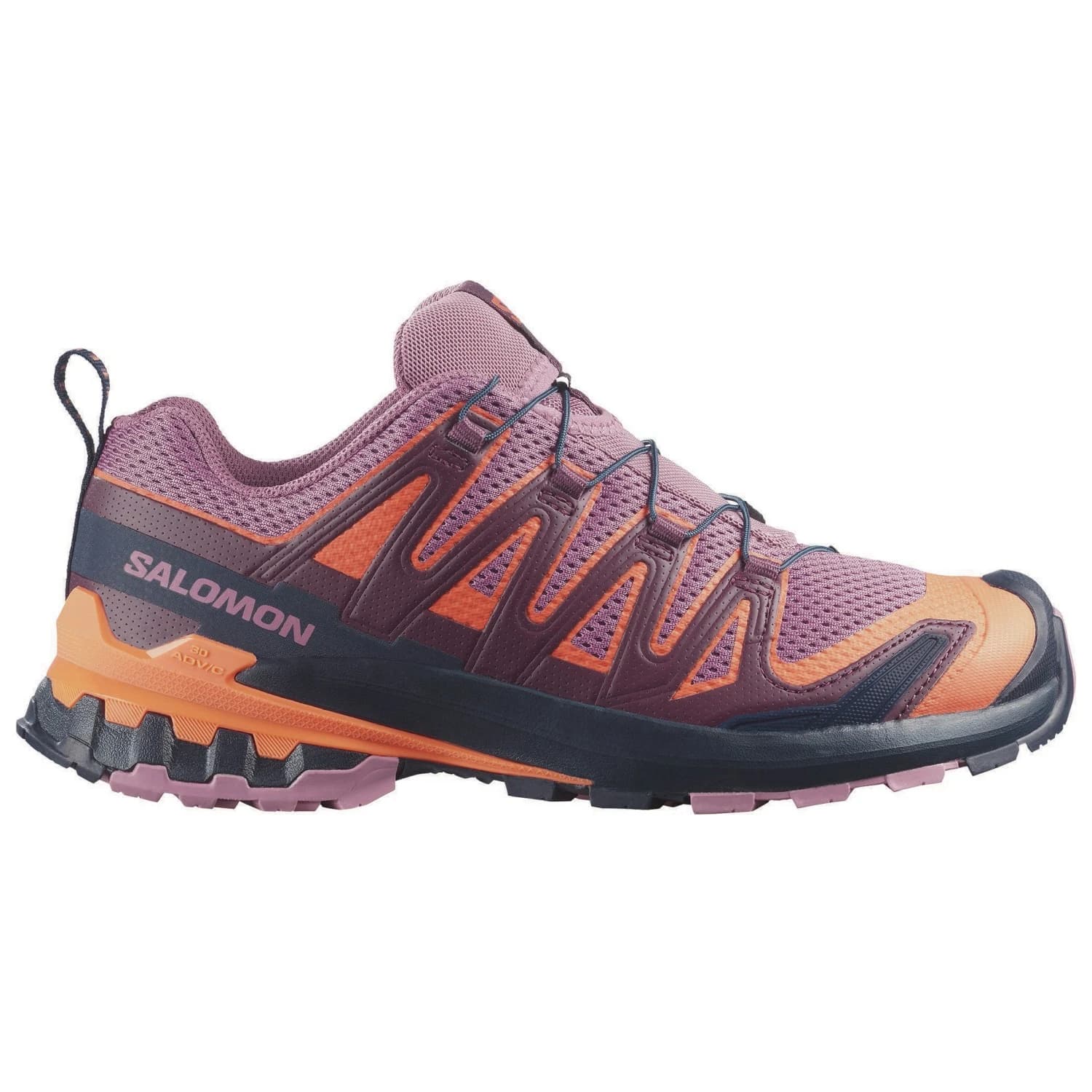 Дамски мултиспорт обувки Salomon Women's XA Pro 3D V9 Multisport shoes - Dusky Orchid / Huckleberry / Nectarine
