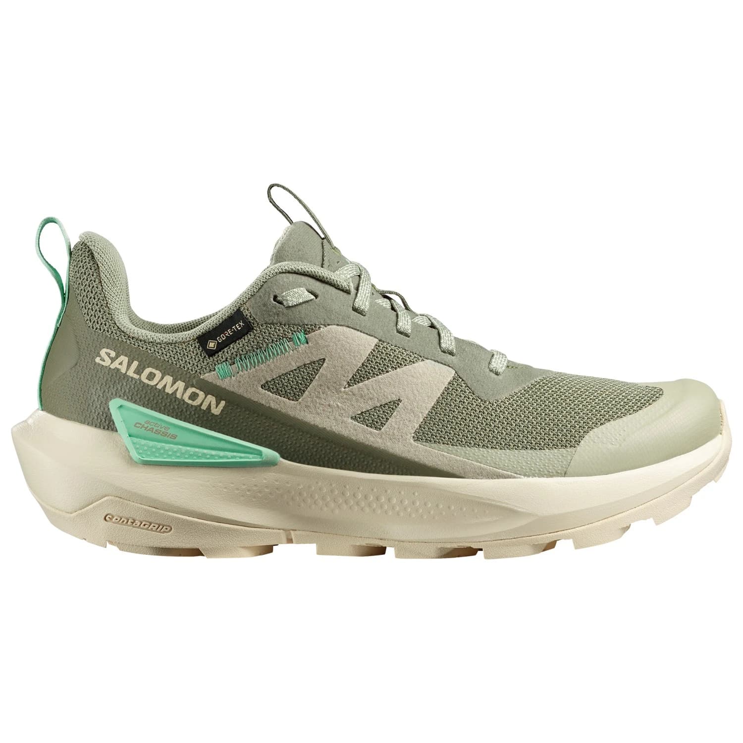 Дамски мултиспорт обувки Salomon Women's Elixir Activ GTX Multisport shoes - Deep Lichen Green / Tea / Lichen