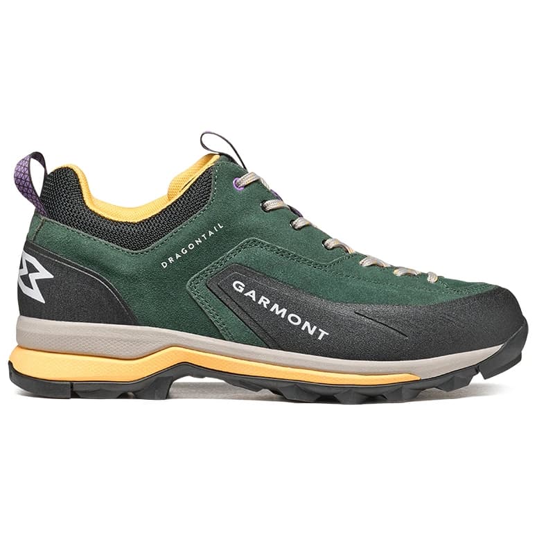 Дамски мултиспорт обувки Garmont Women's Dragontail Multisport shoes - Forest Green / Banana Yellow