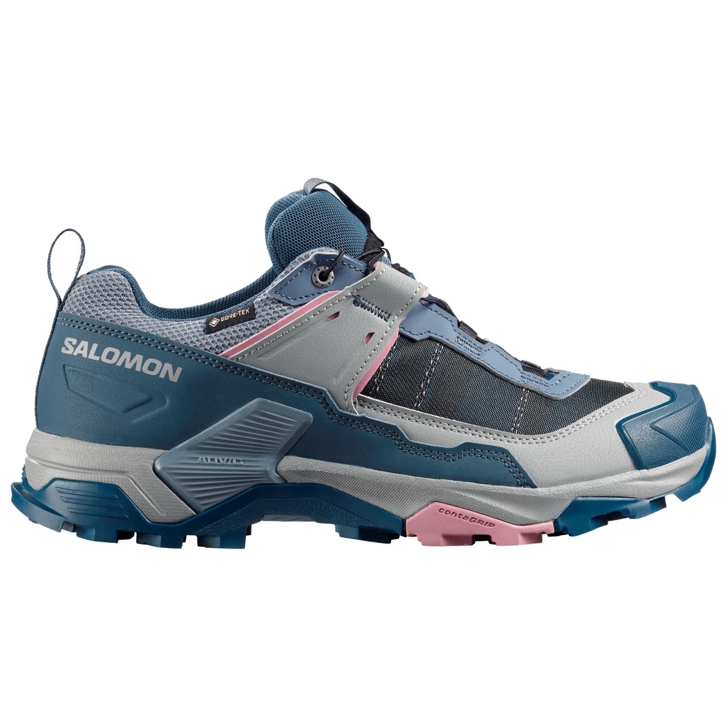 Дамски мултиспорт обувки Salomon Women's X Ultra 5 GORE-TEX Multisport shoes - Spellbound / Monument / Dusky Orchid