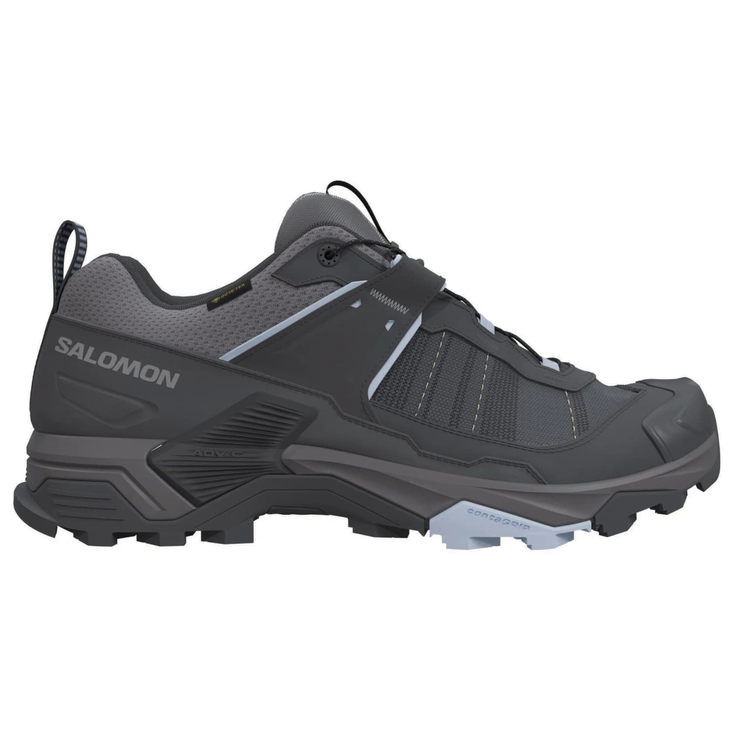 Дамски мултиспорт обувки Salomon Women's X Ultra 5 GORE-TEX Multisport shoes - Asphalt / Castlerock / Brunnera Blue