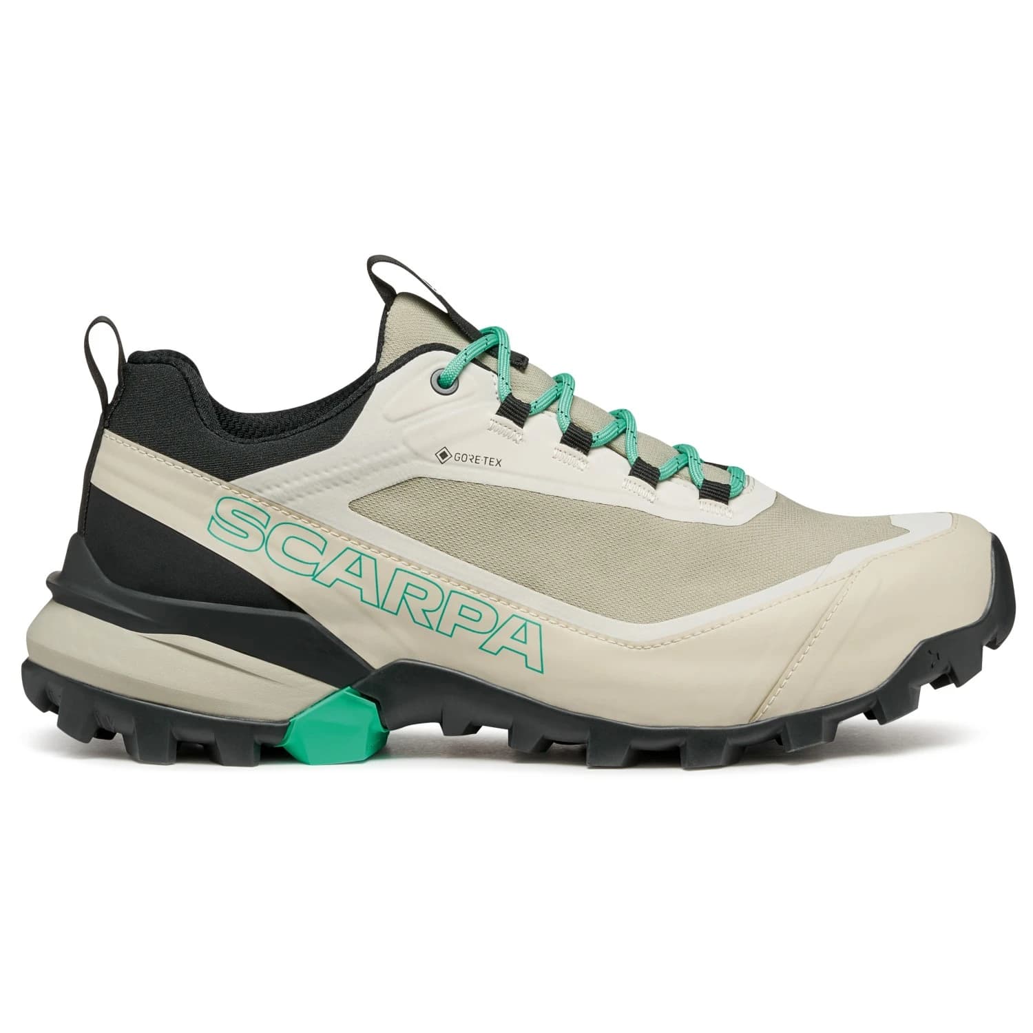 Дамски мултиспорт обувки Scarpa Women's Ribelle Cross 2 GTX Multisport shoes - Fog / Aqua Green