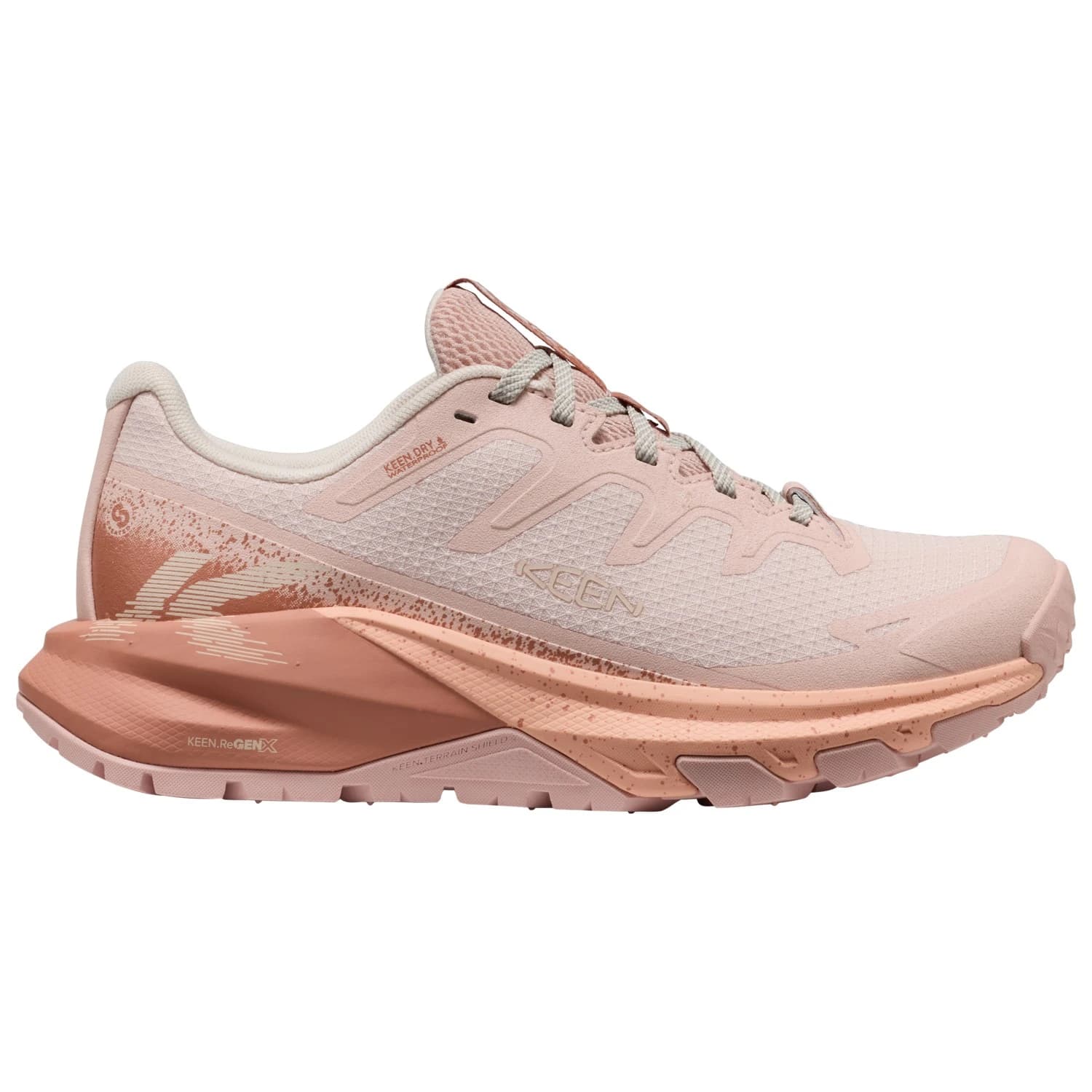 Мултиспорт обувки Keen Women's Targhee Apex WP Multisport shoes - Cameo Rose / Peach Fuzz