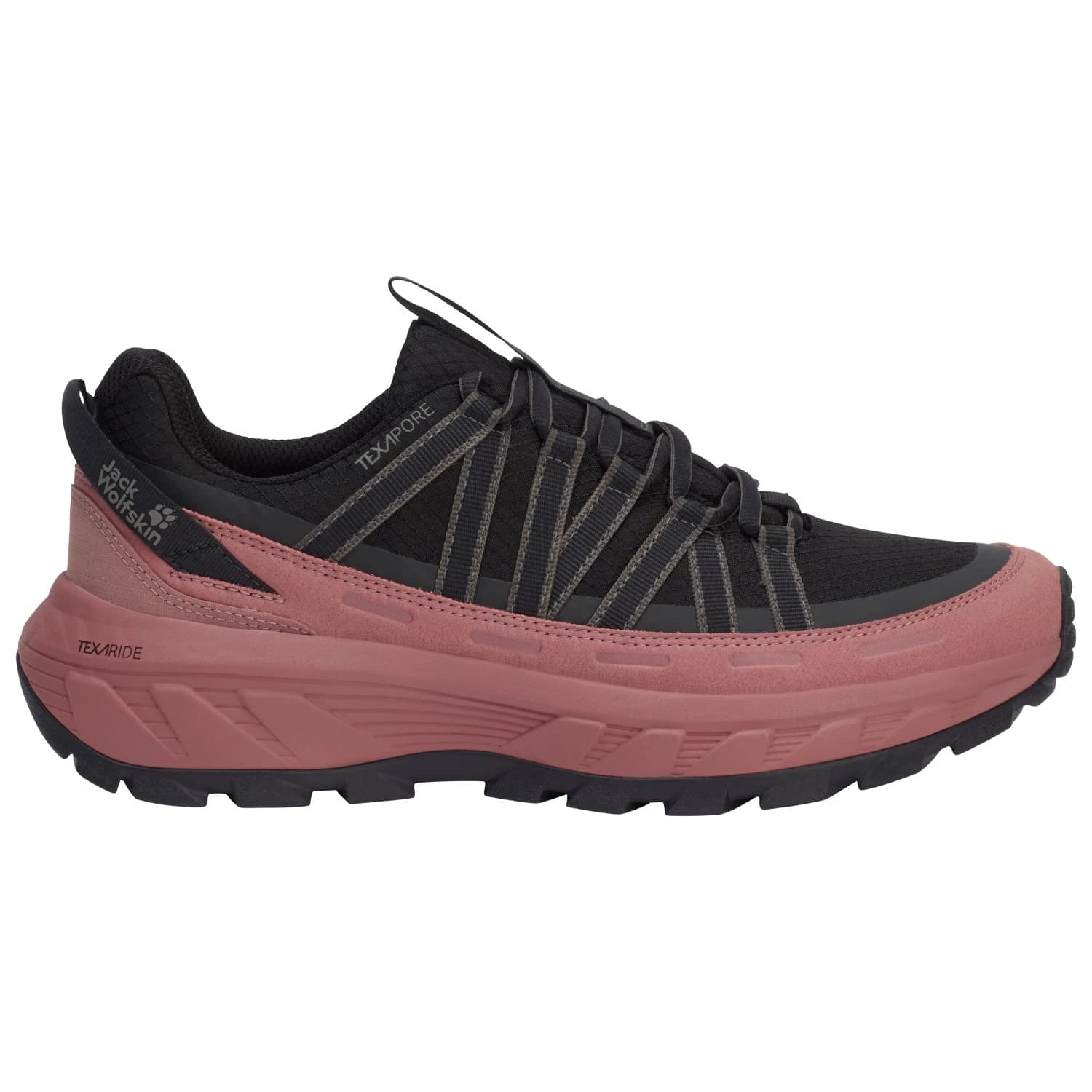 Дамски мултиспорт обувки Jack Wolfskin Women's Wild Hike Texapore Low Multisport shoes - Mineral Red