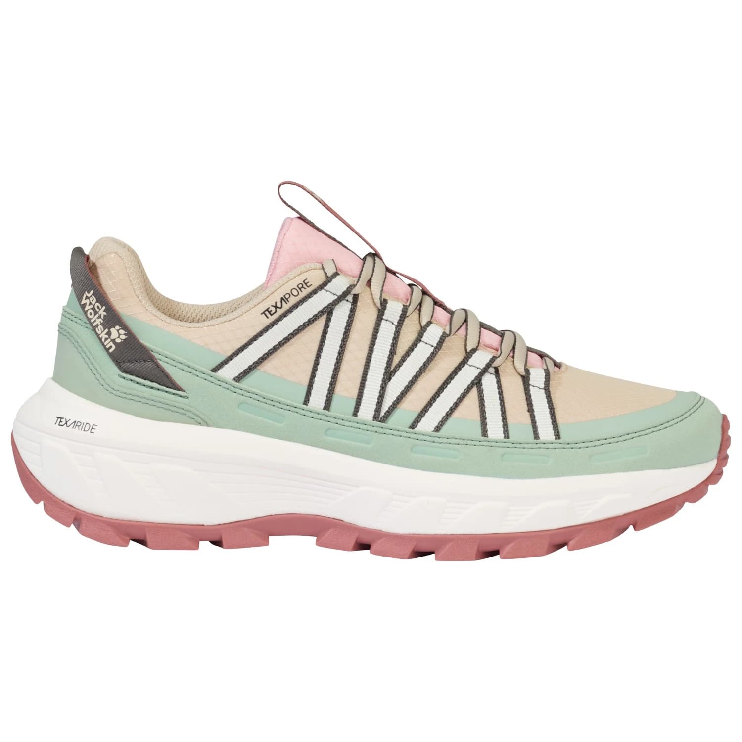 Дамски мултиспорт обувки Jack wolfskin Women's Wild Hike Texapore Low Multisport shoes - Oyster