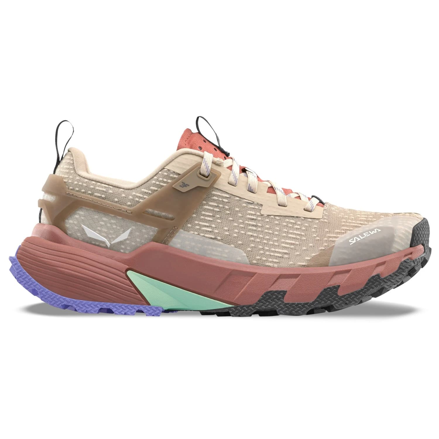 Дамски мултиспорт обувки Salewa Women's Pedroc 2 Multisport shoes - Oatmeal / Etruscan Red