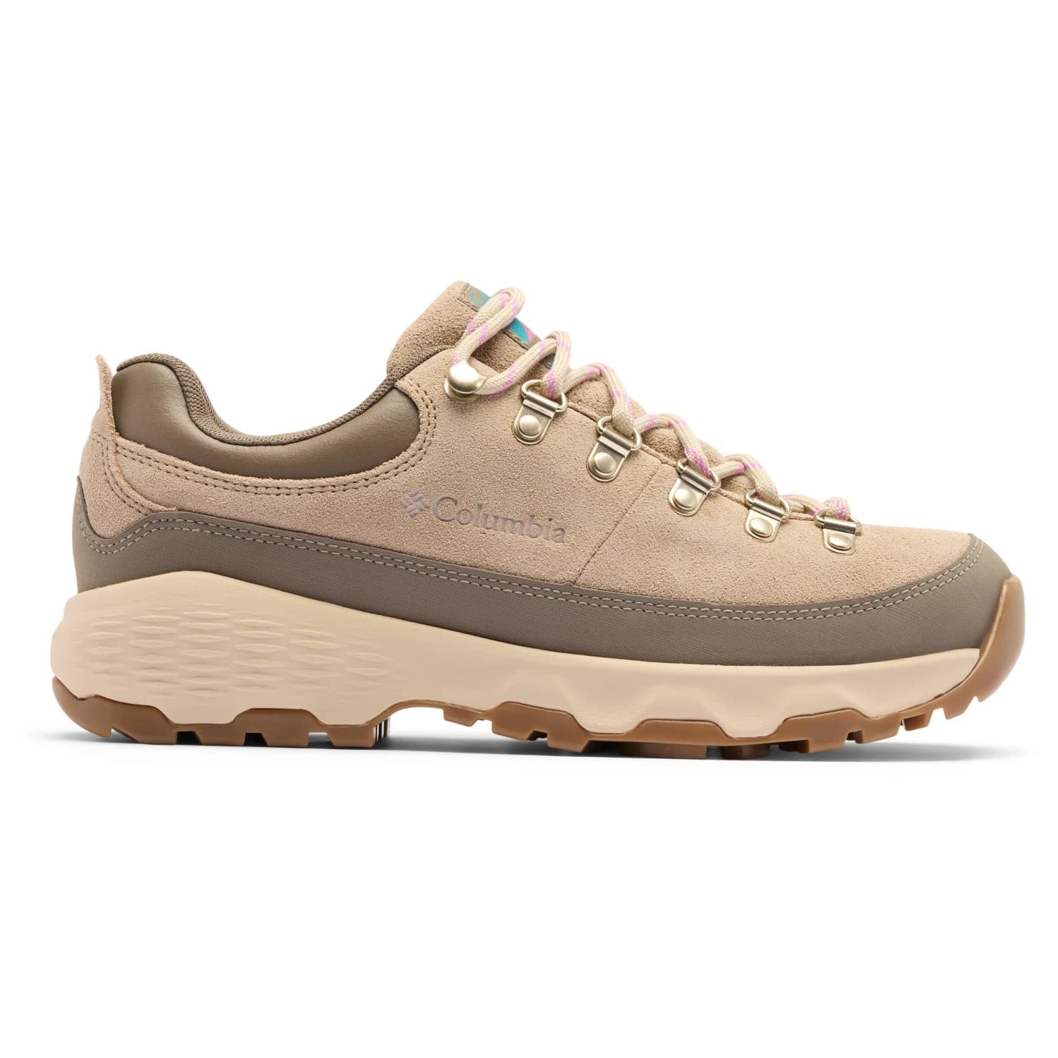 Дамски мултиспорт обувки Columbia Women's Newton Alpine Low Multisport shoes - Oxford Tan / Foxglove