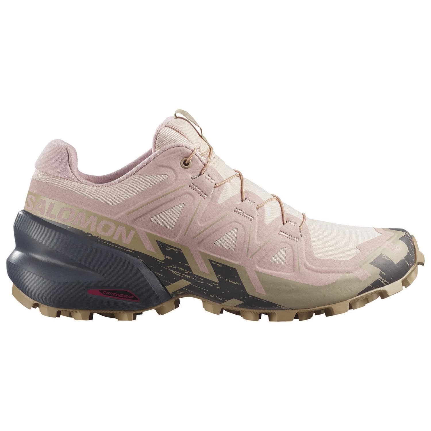 Дамски маратонки Salomon Women's Speedcross 6 Trail running shoes - Tapioca / Shadow Gray / Slate Green