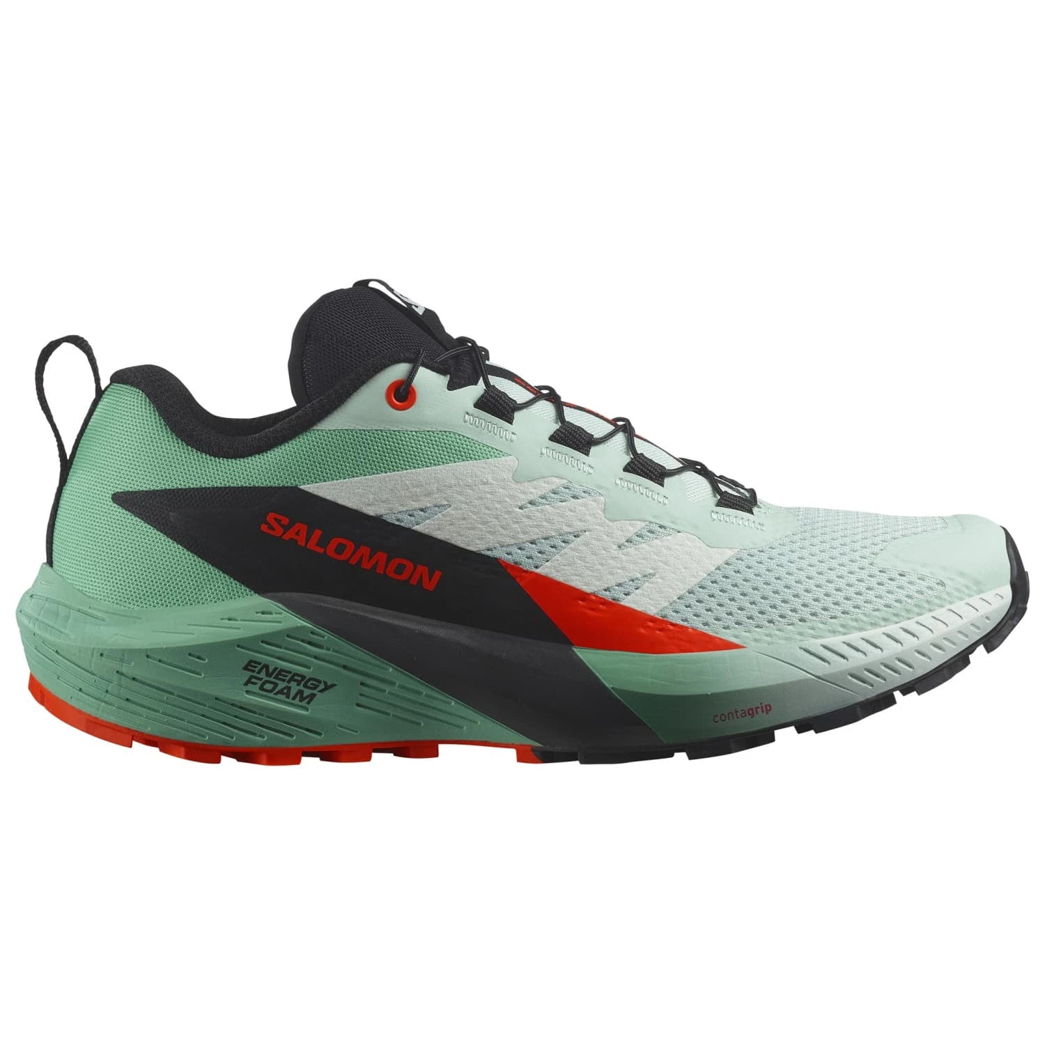 Дамски маратонки Salomon Women's Sense Ride 5 Trail running shoes - Bay / Black / Cherry Tomato