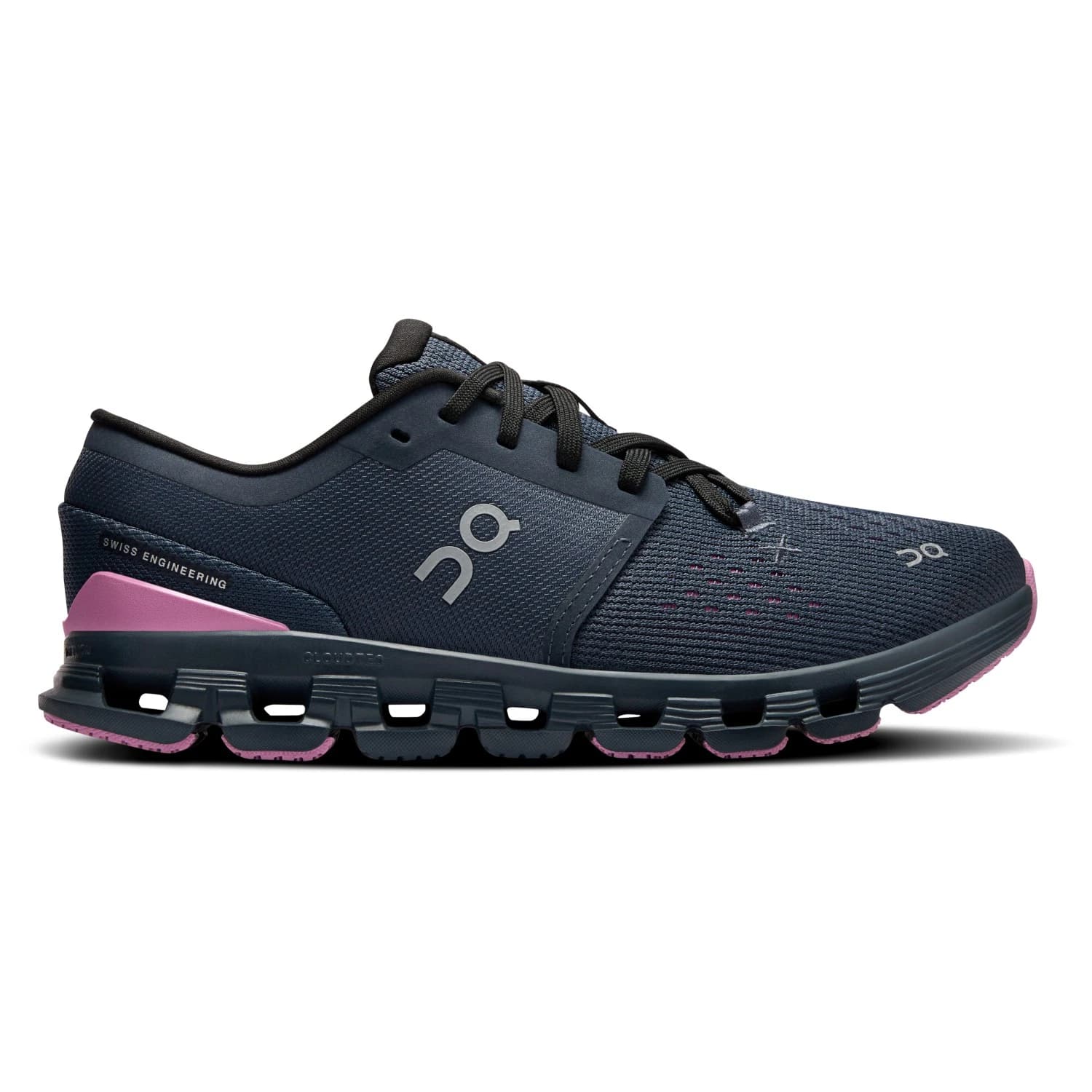 Дамски маратонки On Women's Cloud X 4 Running shoes - Navy / Sakura