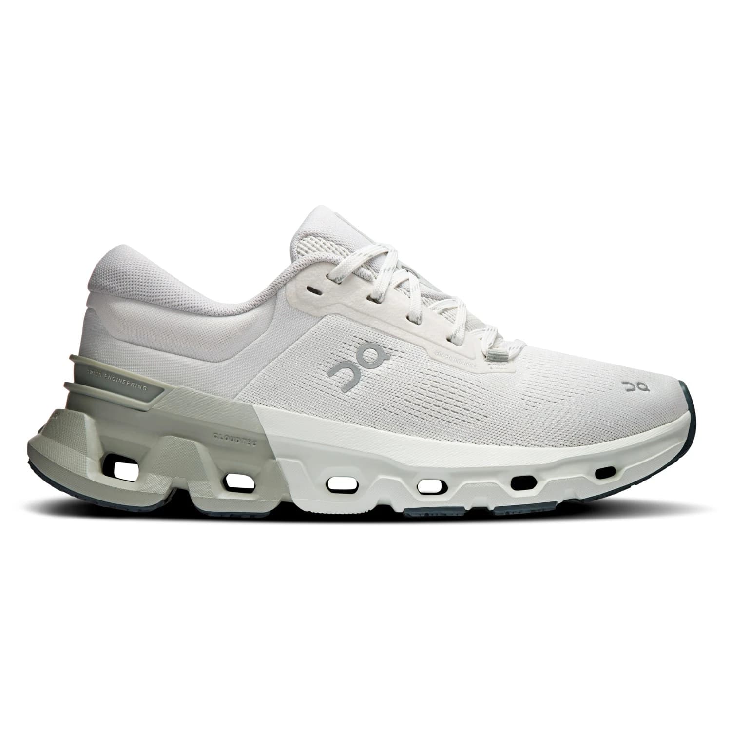 Дамски маратонки On Women's Cloudflyer 5 Running shoes - Ivory / Tin