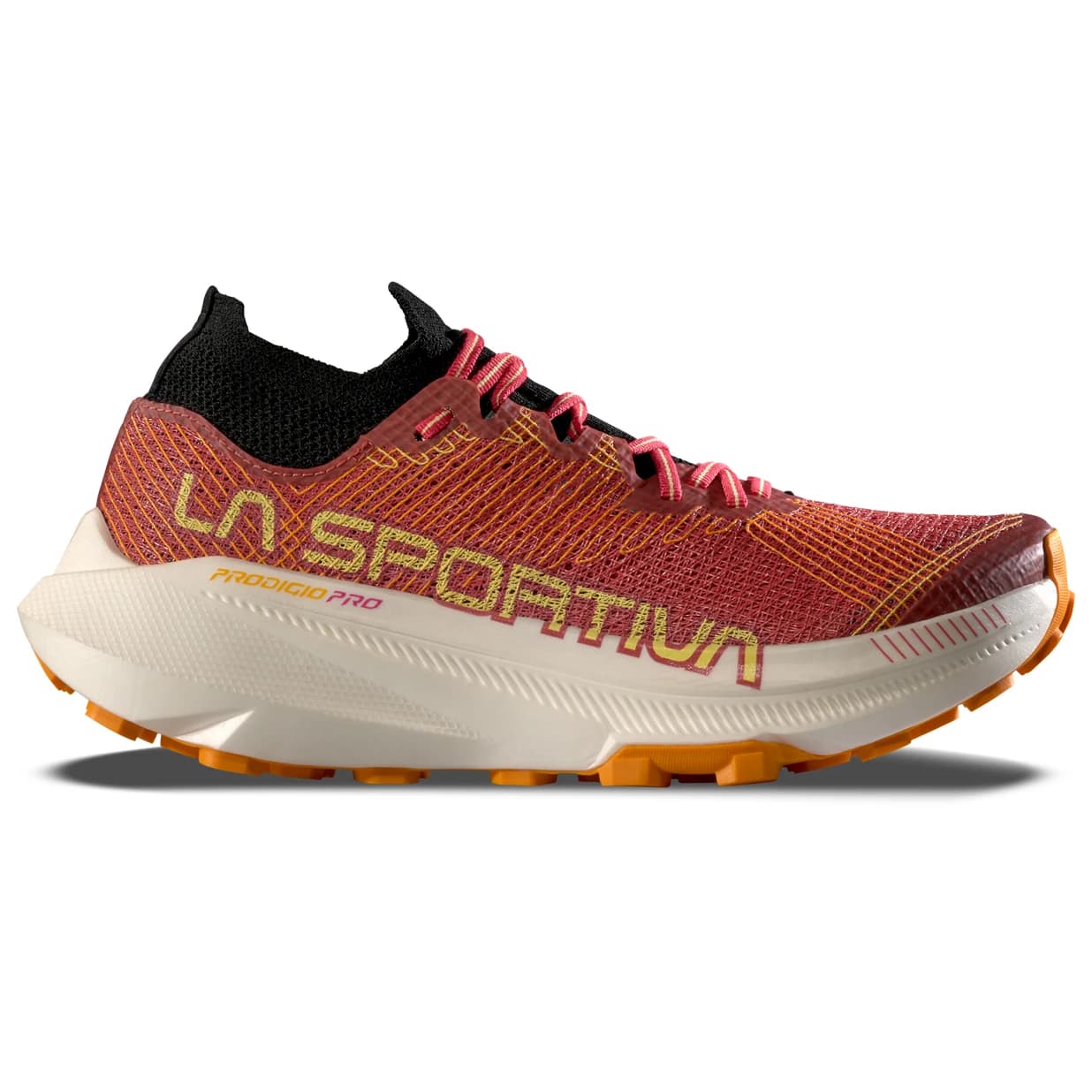 Дамски маратонки La Sportiva Women's Prodigio Pro Trail running shoes - Mineral Red / Banana