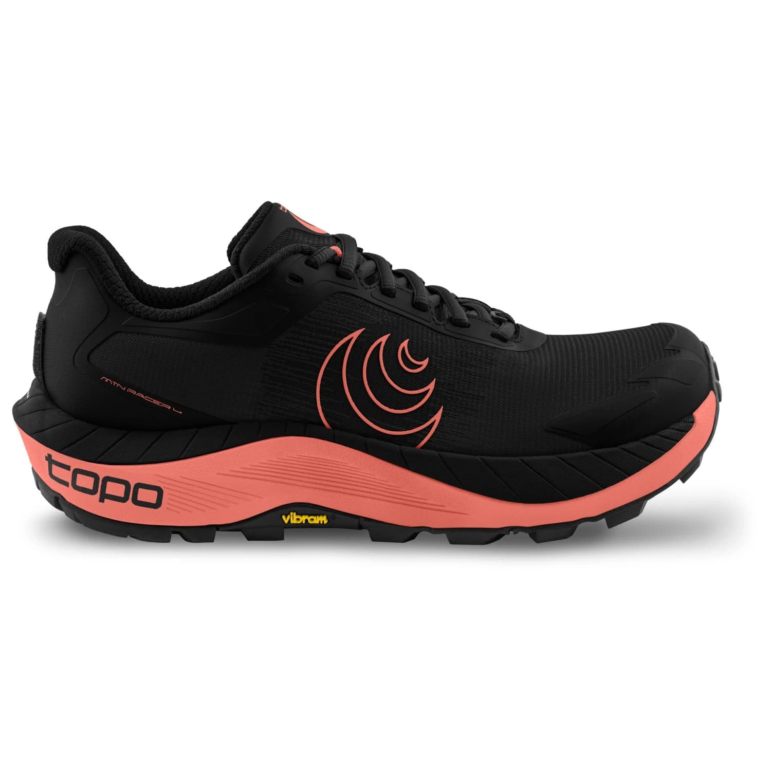 Дамски маратонки Topo Athletic Women's MTN Racer 4 Trail running shoes - Black / Rose