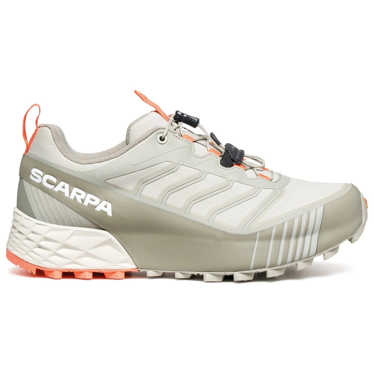 Дамски маратонки Scarpa Women's Ribelle Run 2 GTX Trail running shoes - Light Olive / Dark Flamingo