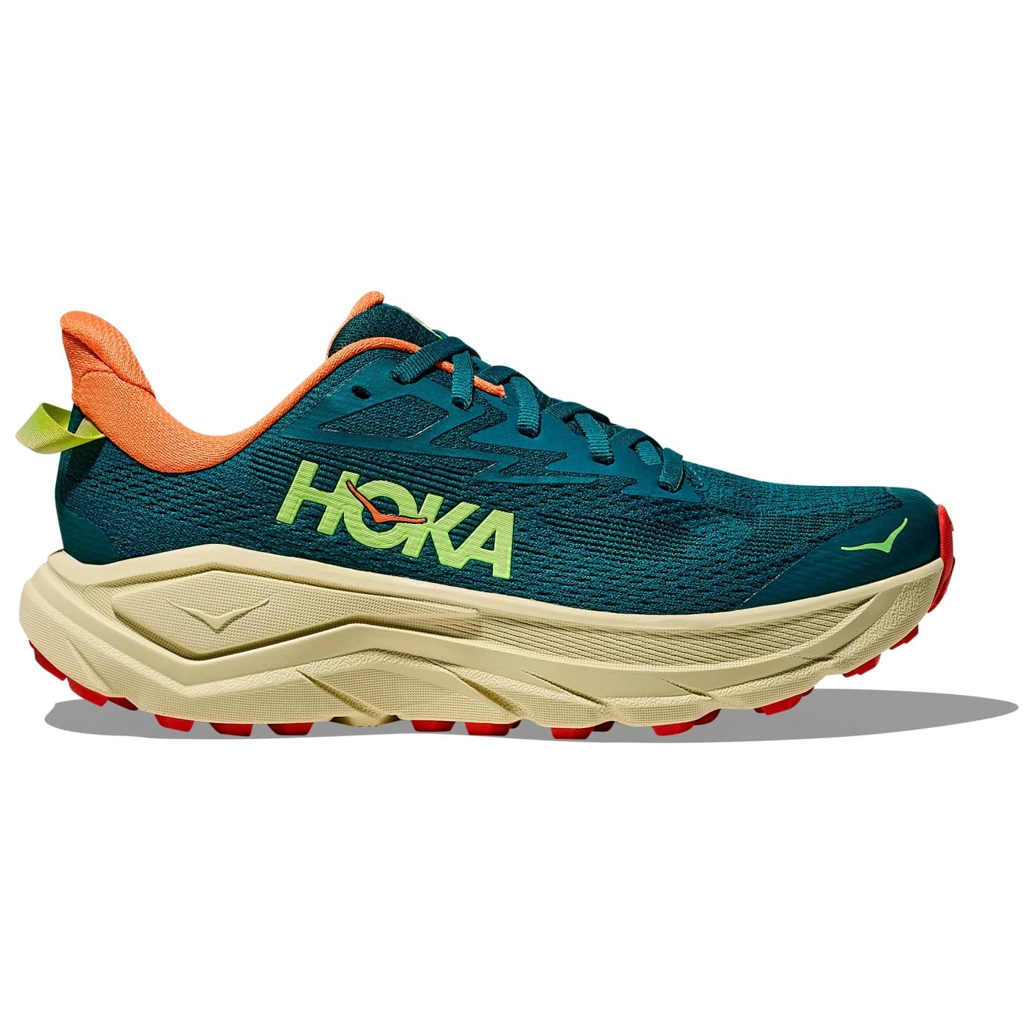 Дамски маратонки HOKA Women's Challenger 8 Trail running shoes - Tidal Wave / Pampas Grass