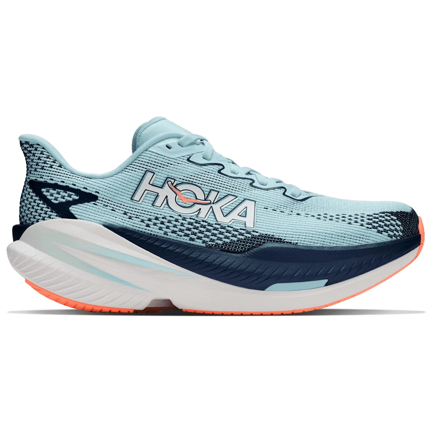 Дамски маратонки HOKA Women's Mach X 3 Running shoes - Glimmering Blue / Varsity Navy
