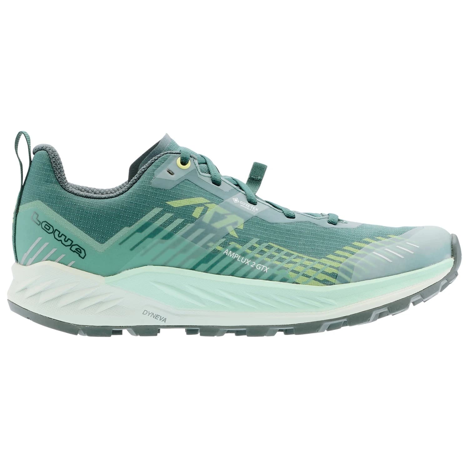 Дамски маратонки Lowa Women's Amplux 2 GTX Trail running shoes - Petrol / Mint