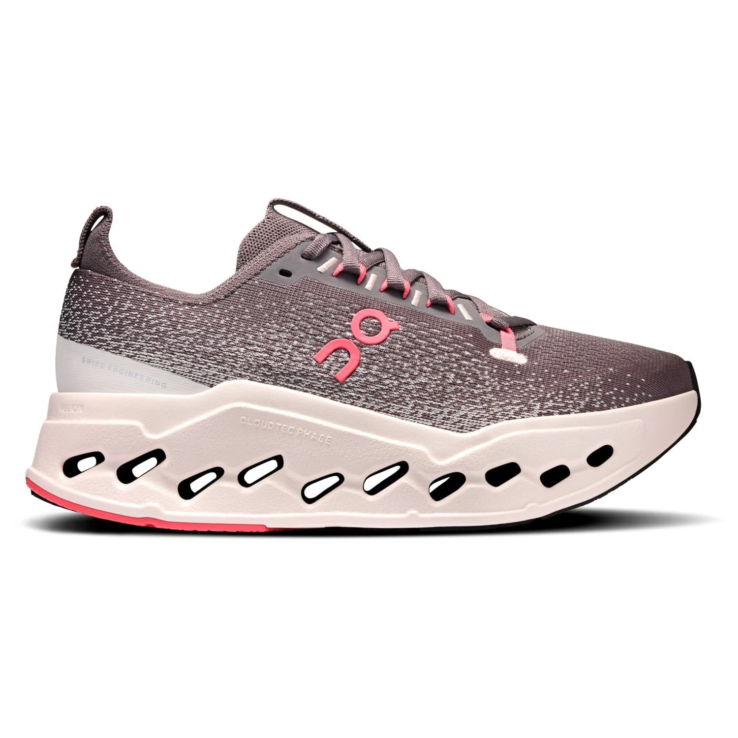 Маратонки On Women's Cloudsurfer Max Running shoes - Pebble / Oyster